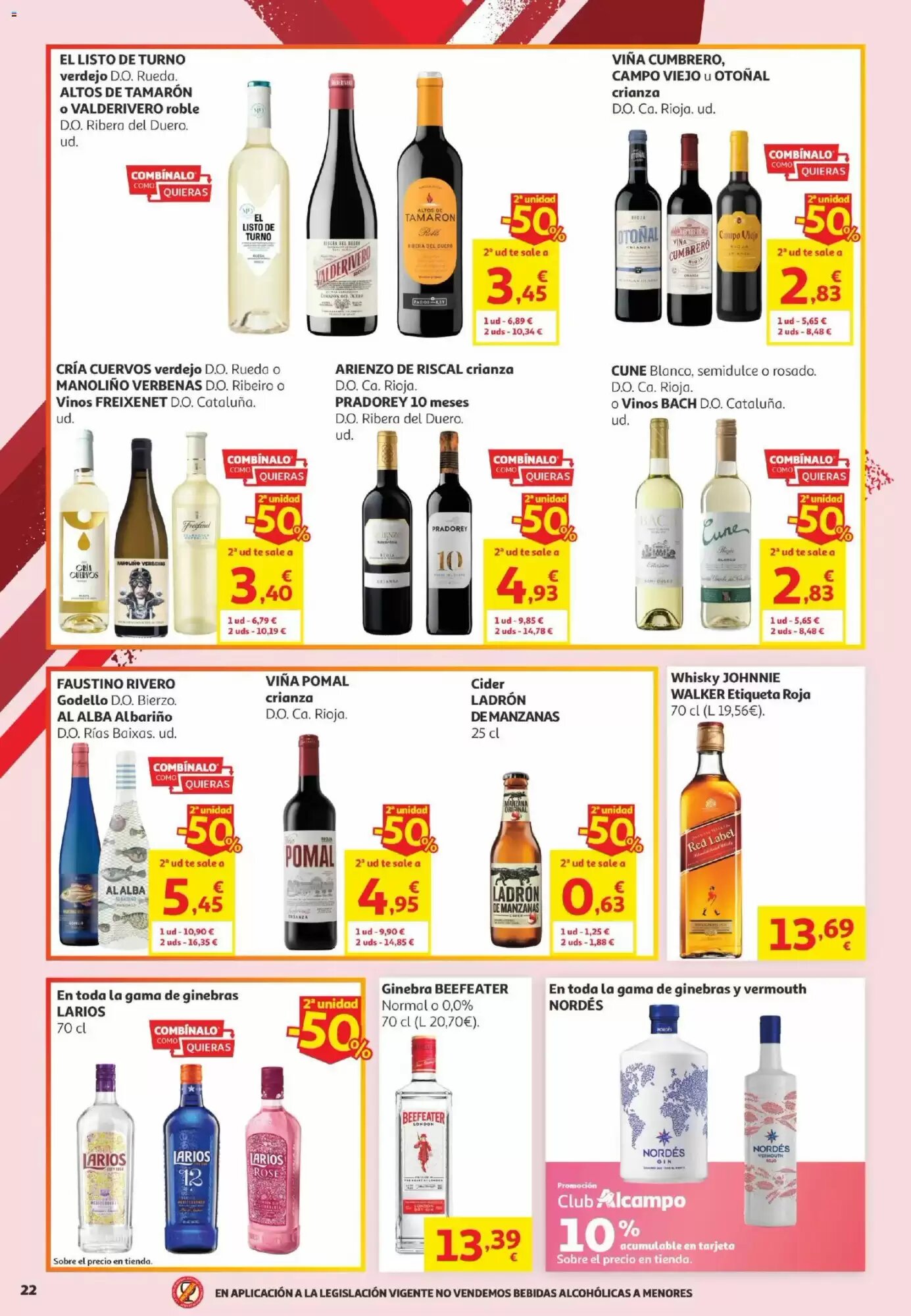 Folleto promocional de Alcampo válido desde el 02/06/2026 - Página 22.