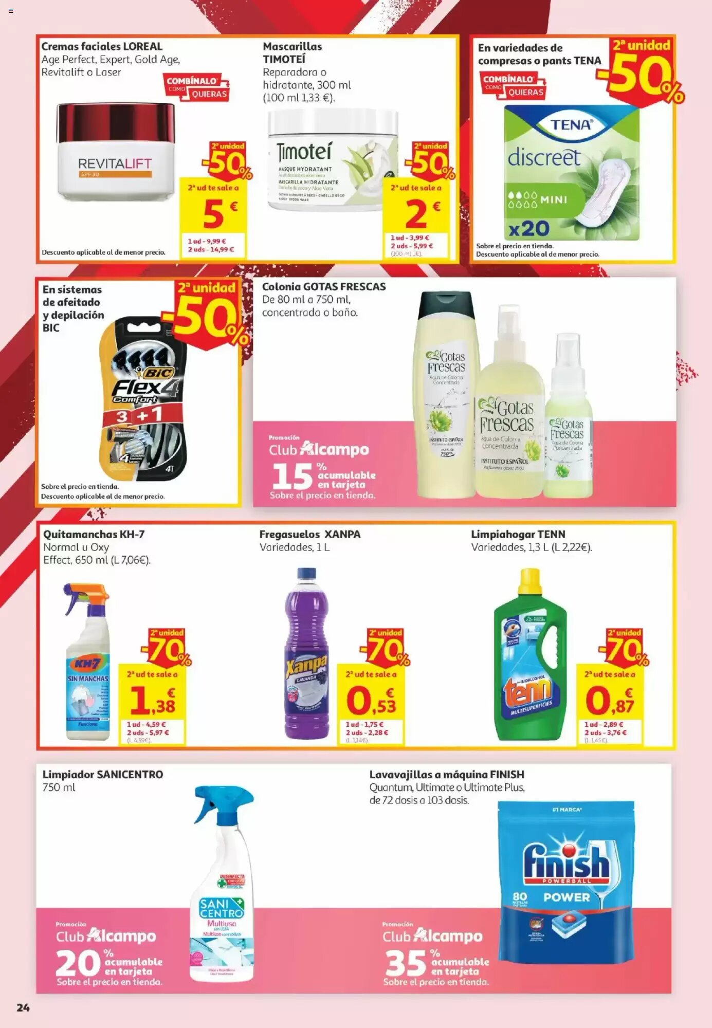 Folleto promocional de Alcampo válido desde el 02/06/2026 - Página 24.