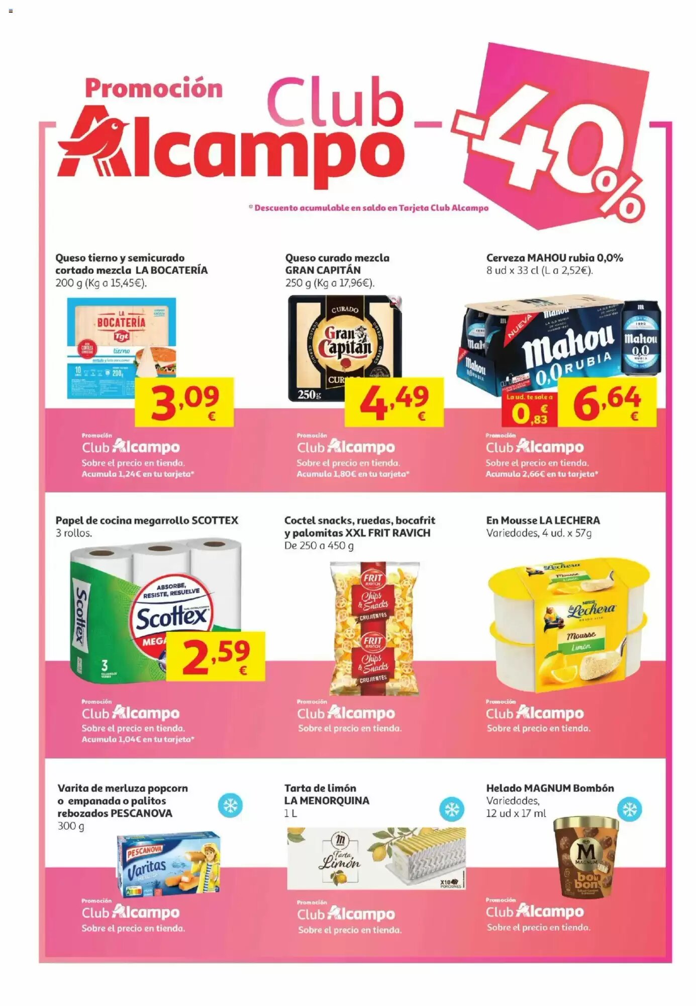 Folleto promocional de Alcampo válido desde el 02/06/2026 - Página 3.