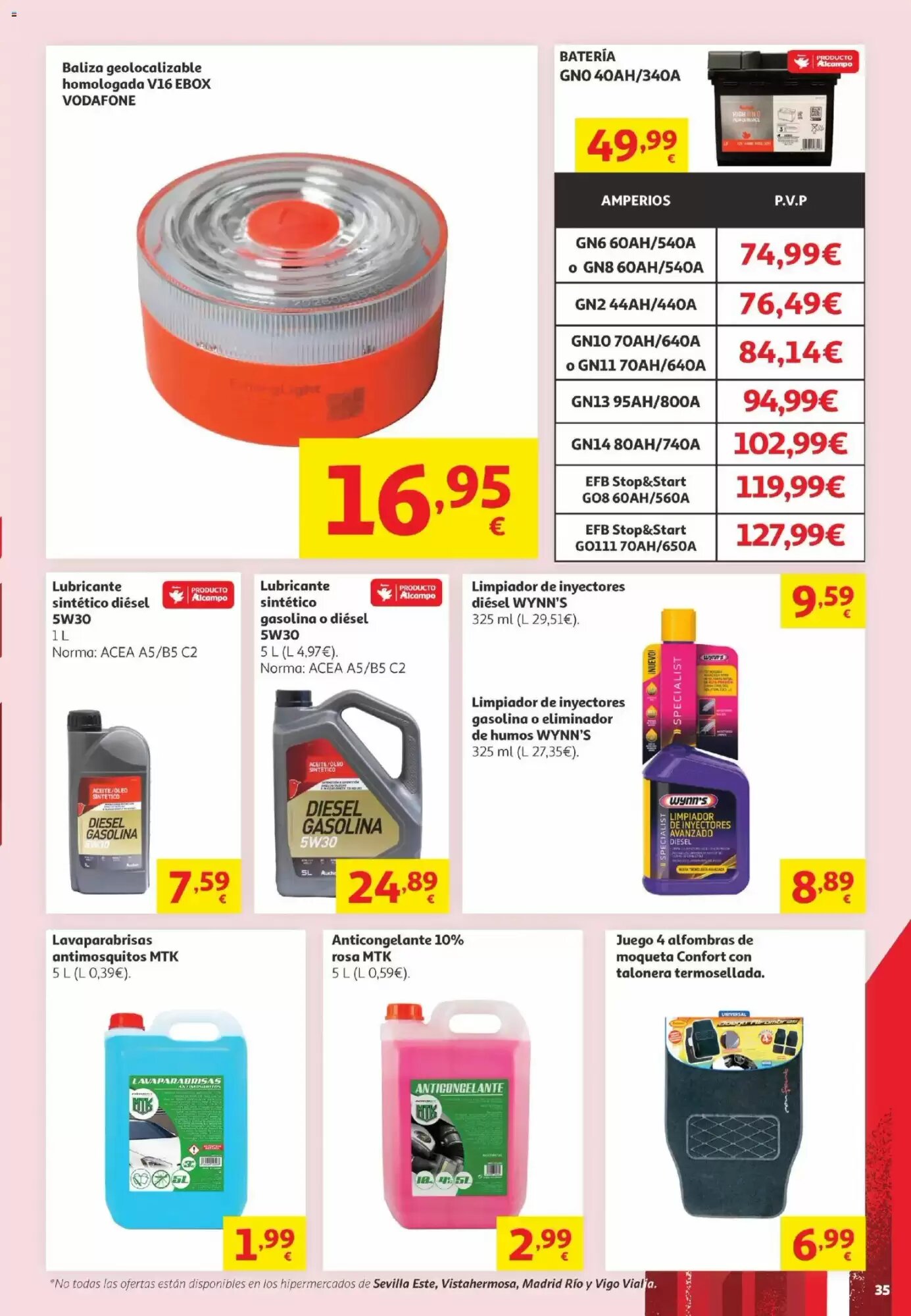 Folleto promocional de Alcampo válido desde el 02/06/2026 - Página 35.