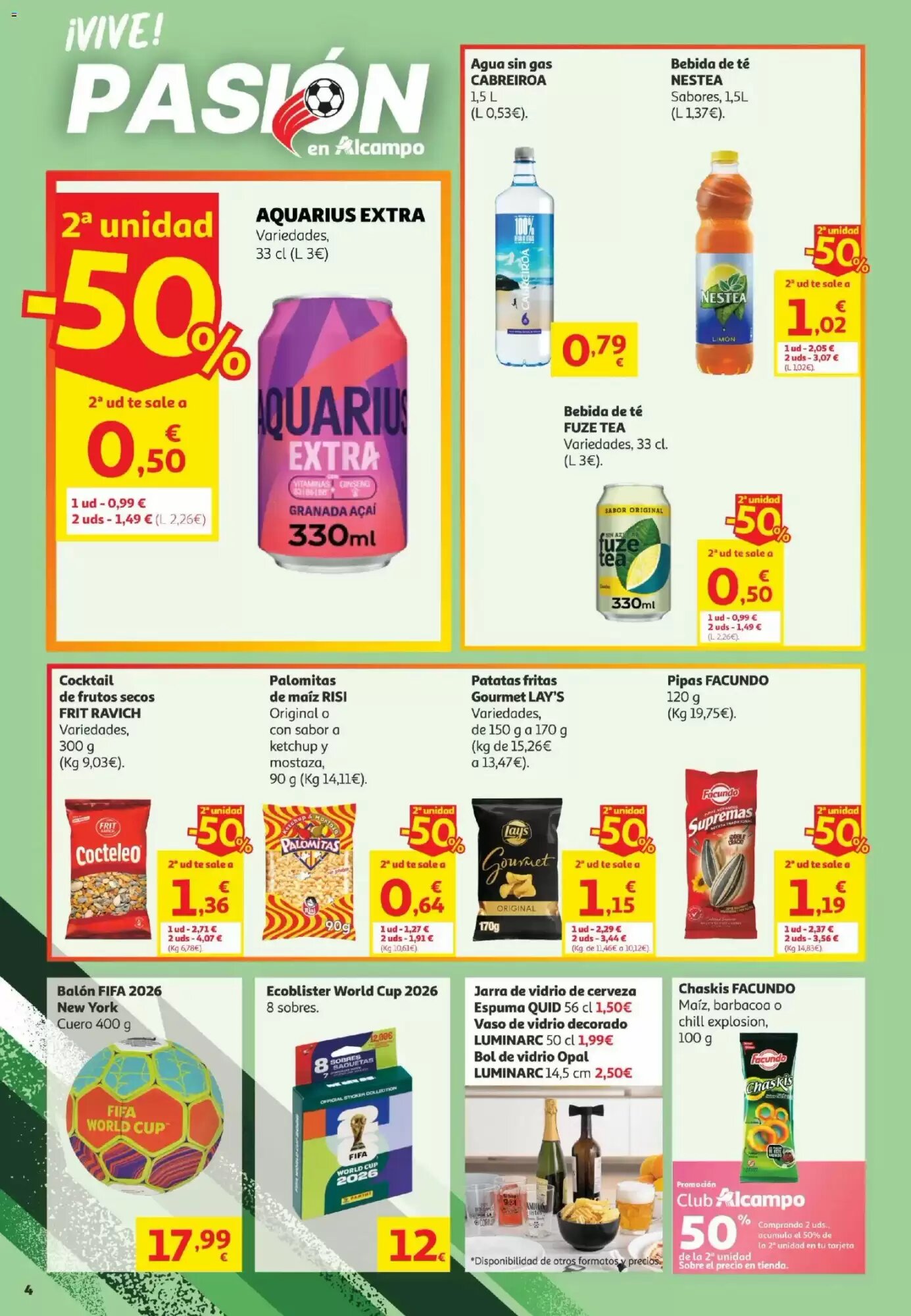 Folleto promocional de Alcampo válido desde el 02/06/2026 - Página 4.