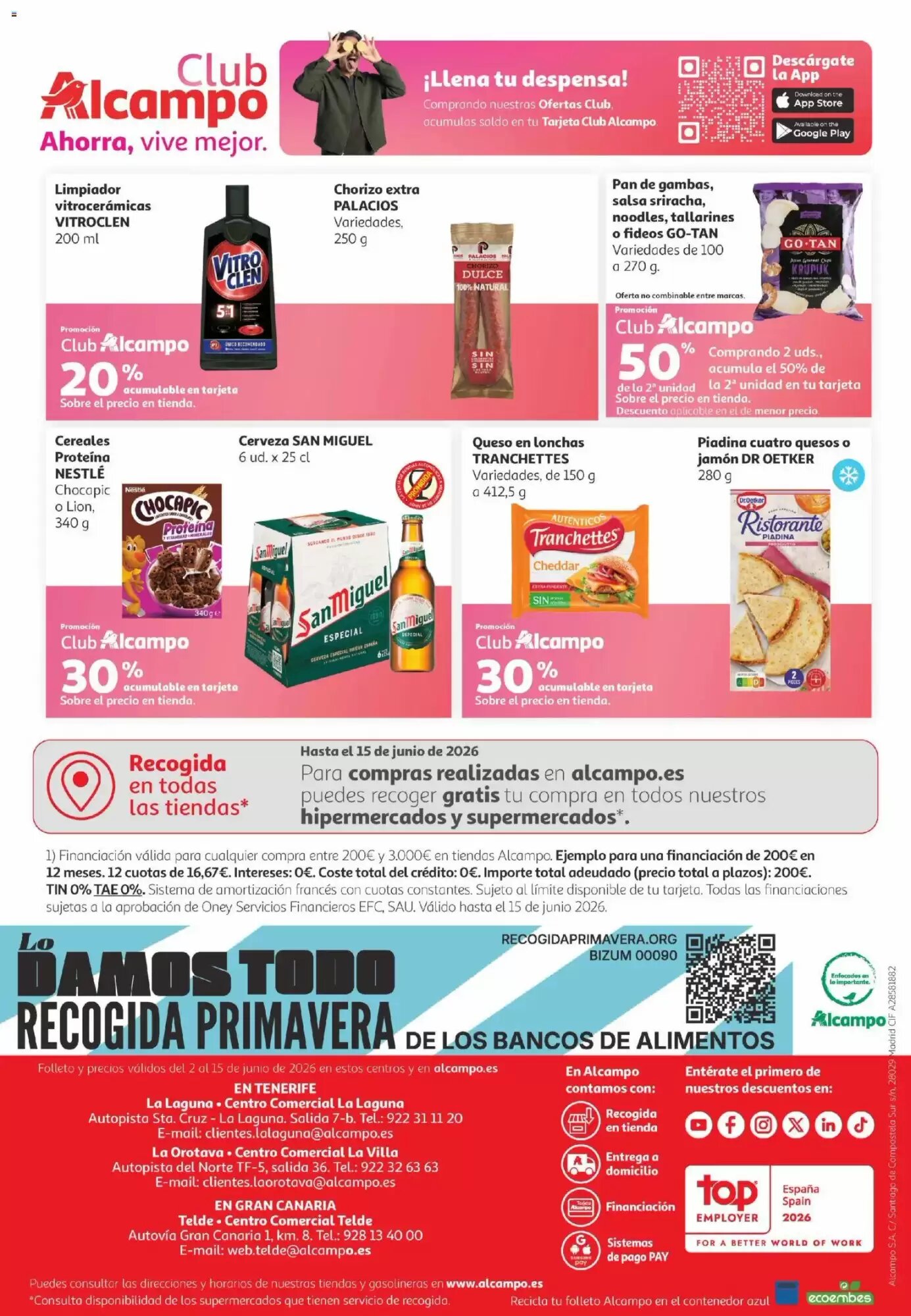 Folleto promocional de Alcampo válido desde el 02/06/2026 - Página 40.