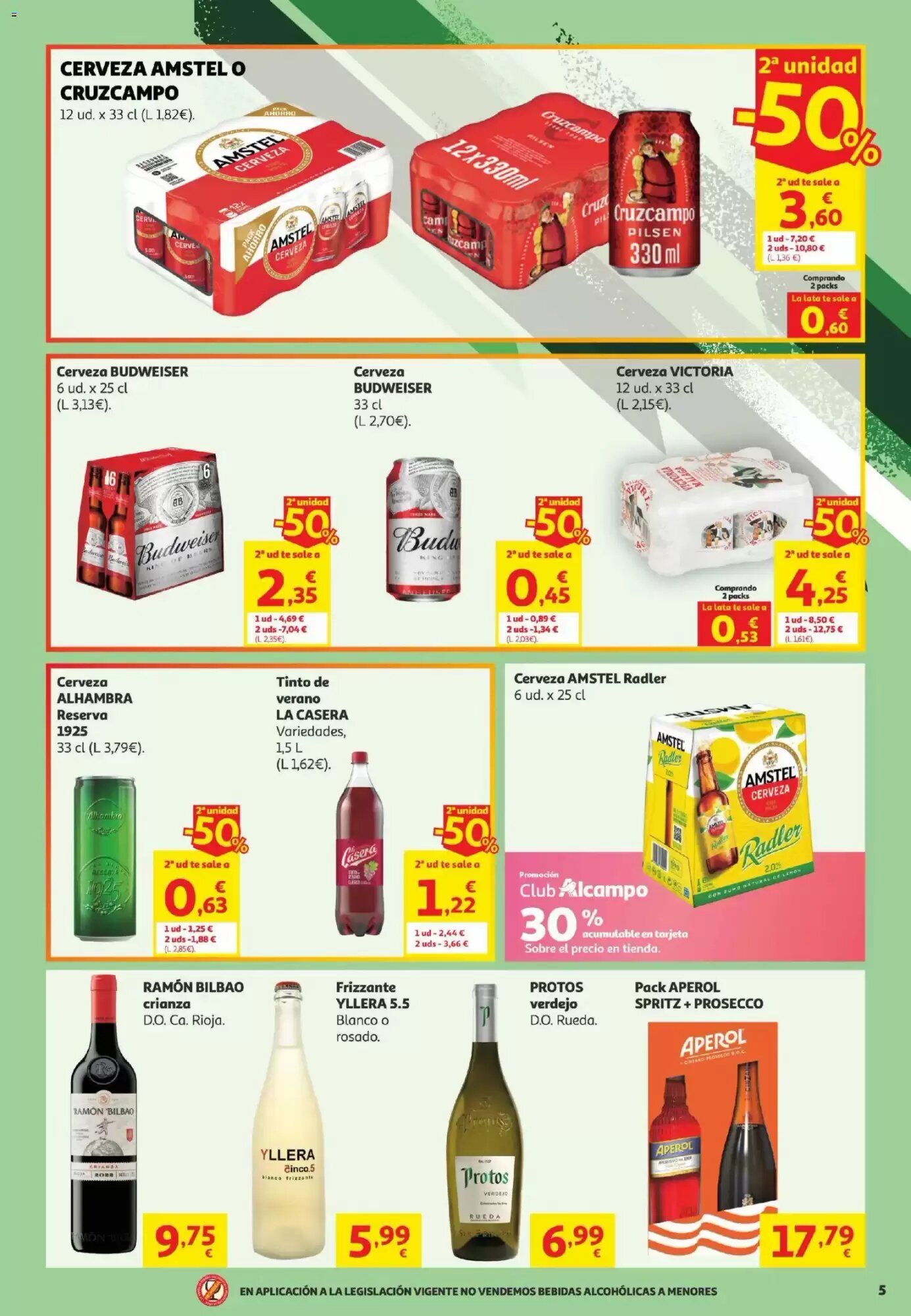 Folleto promocional de Alcampo válido desde el 02/06/2026 - Página 5.