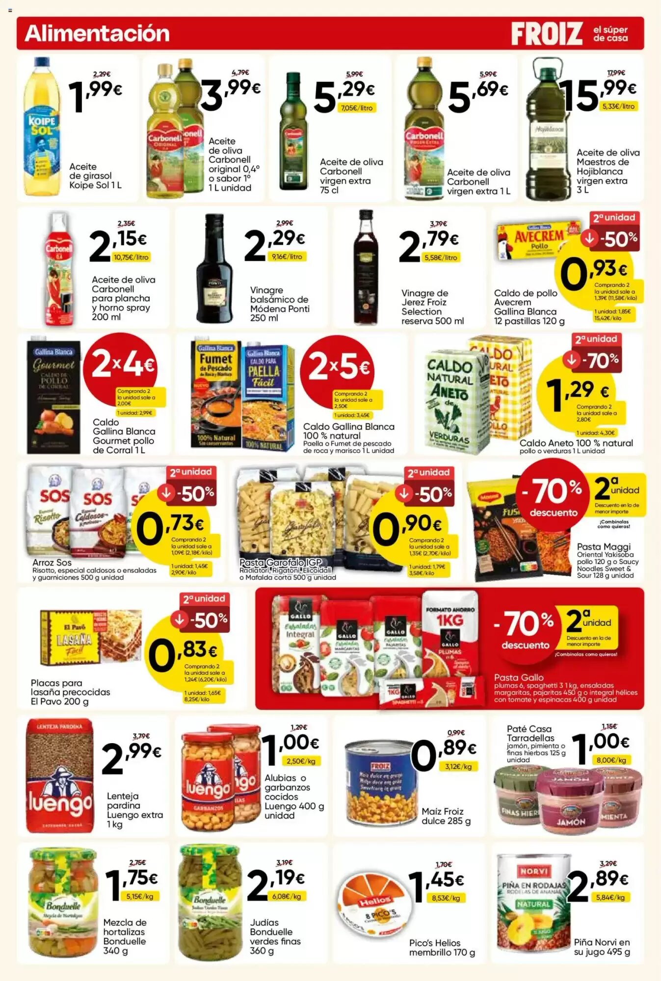 Folleto promocional de FROIZ válido desde el 02/06/2026 - Página 10.