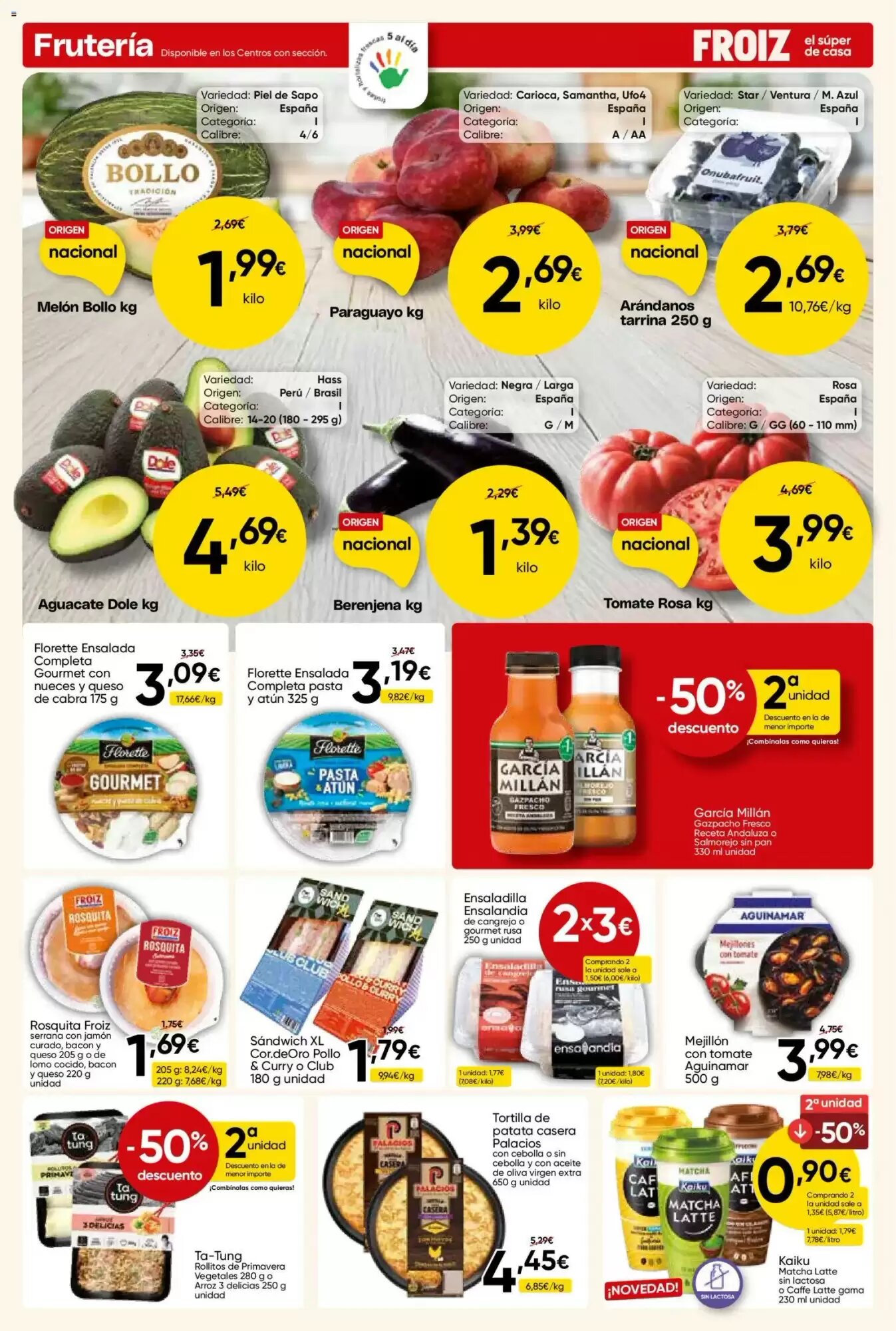 Folleto promocional de FROIZ válido desde el 02/06/2026 - Página 2.