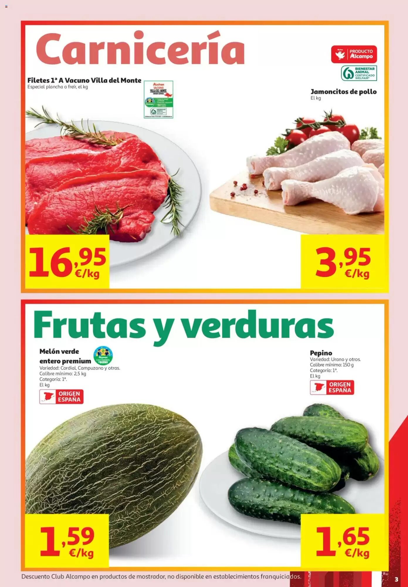 Folleto promocional de Alcampo válido desde el 02/06/2026 - Página 3.