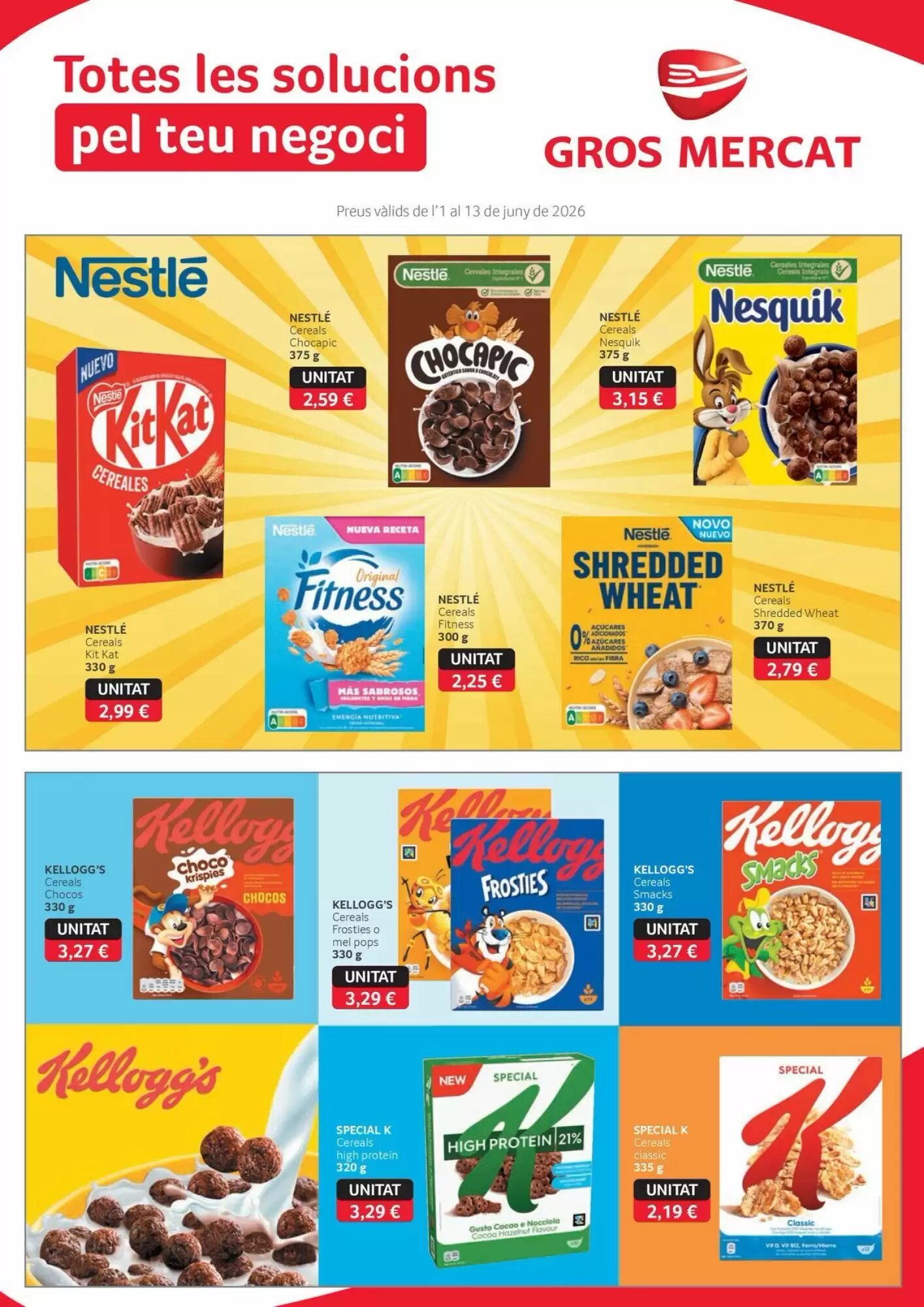Folleto promocional de GM Cash & Carry válido desde el 02/06/2026 - Página 1.