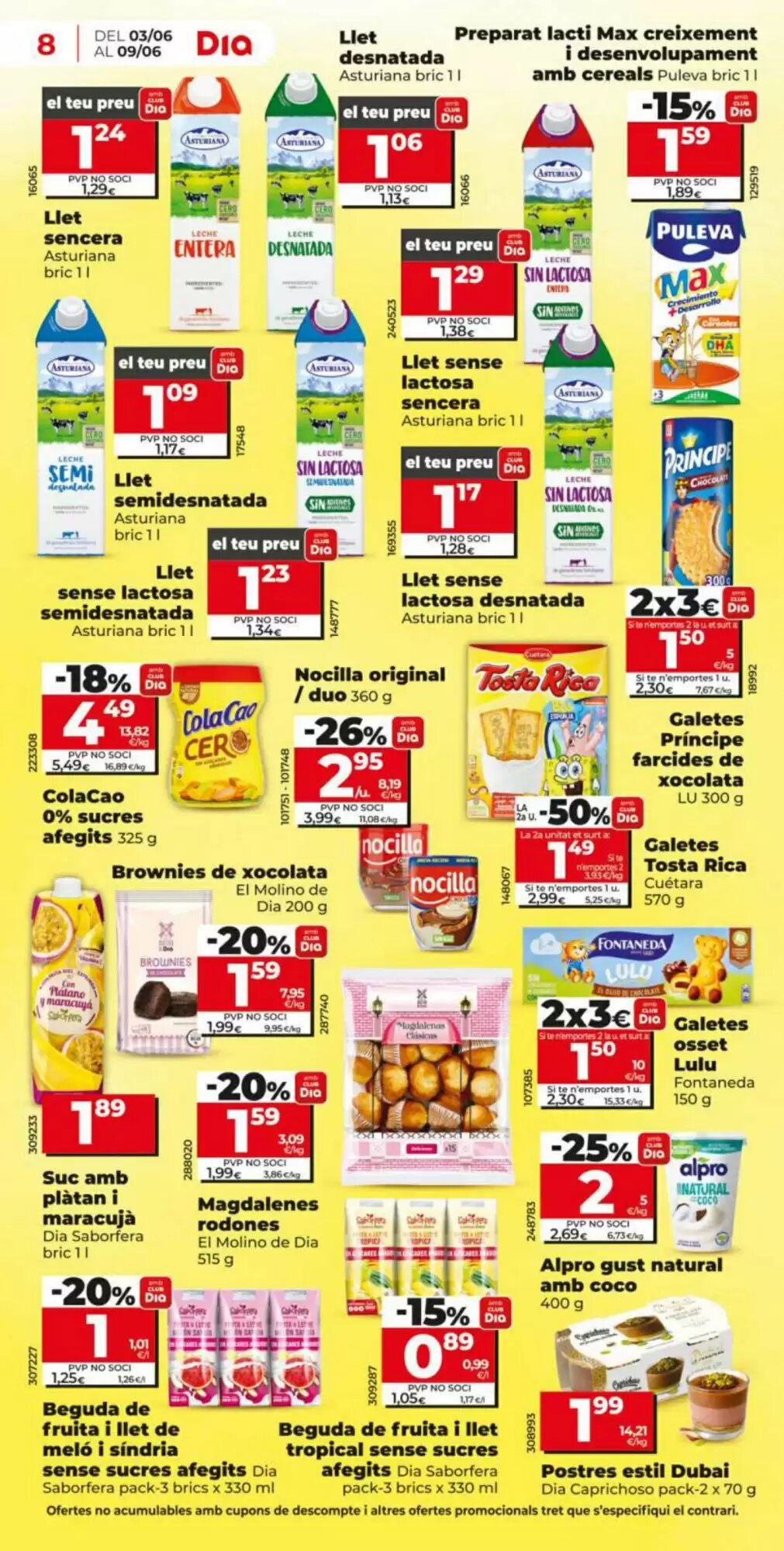 Folleto promocional de Dia válido desde el 03/06/2026 - Página 8.