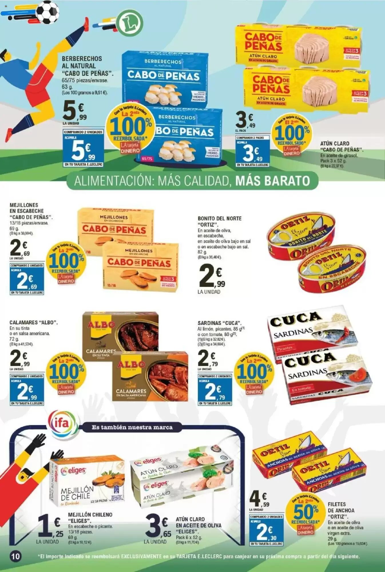 Folleto promocional de E.Leclerc válido desde el 03/06/2026 - Página 10.