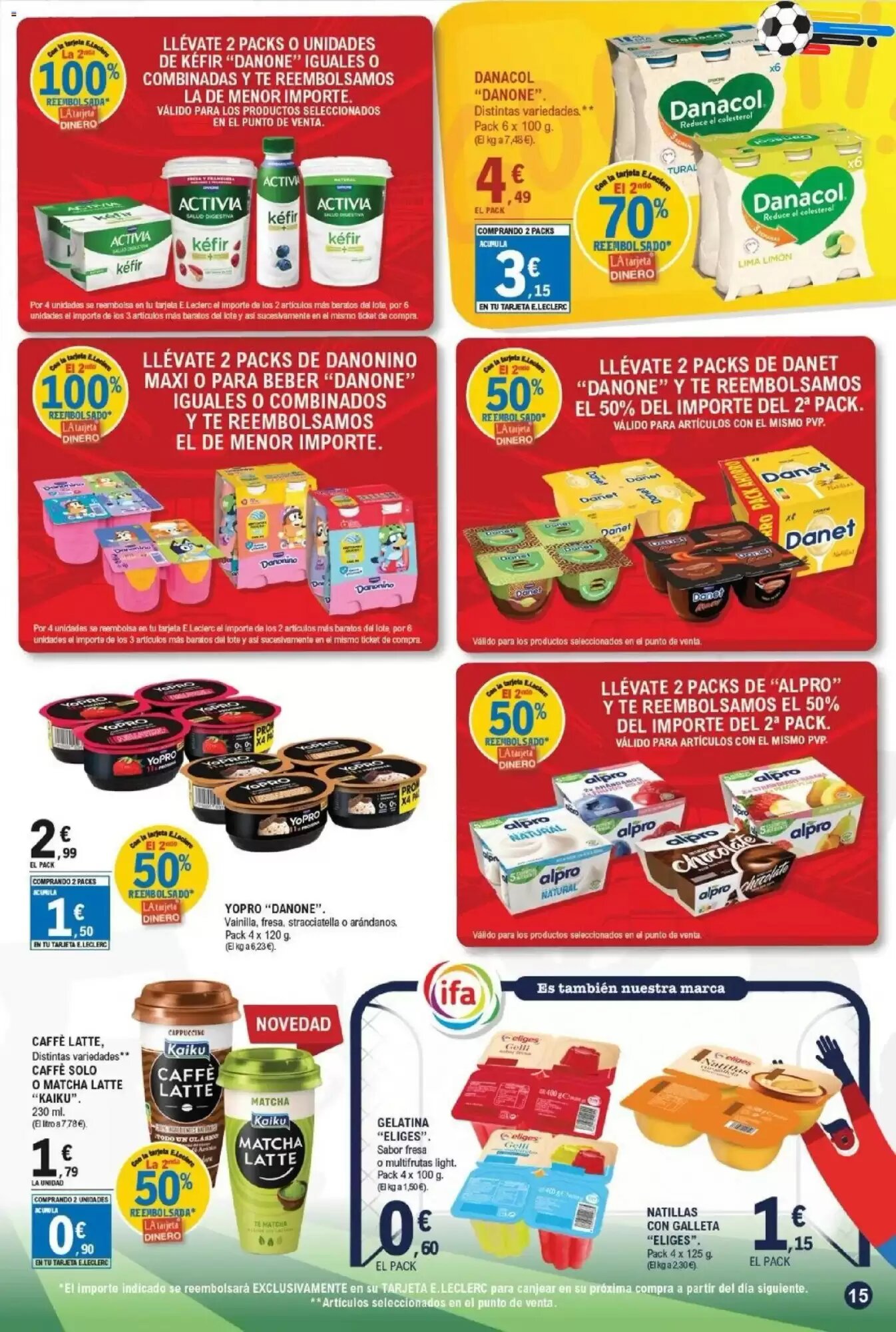 Folleto promocional de E.Leclerc válido desde el 03/06/2026 - Página 15.