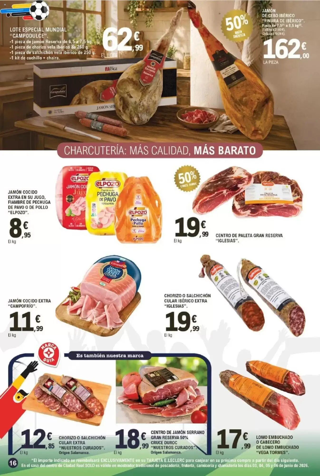 Folleto promocional de E.Leclerc válido desde el 03/06/2026 - Página 16.