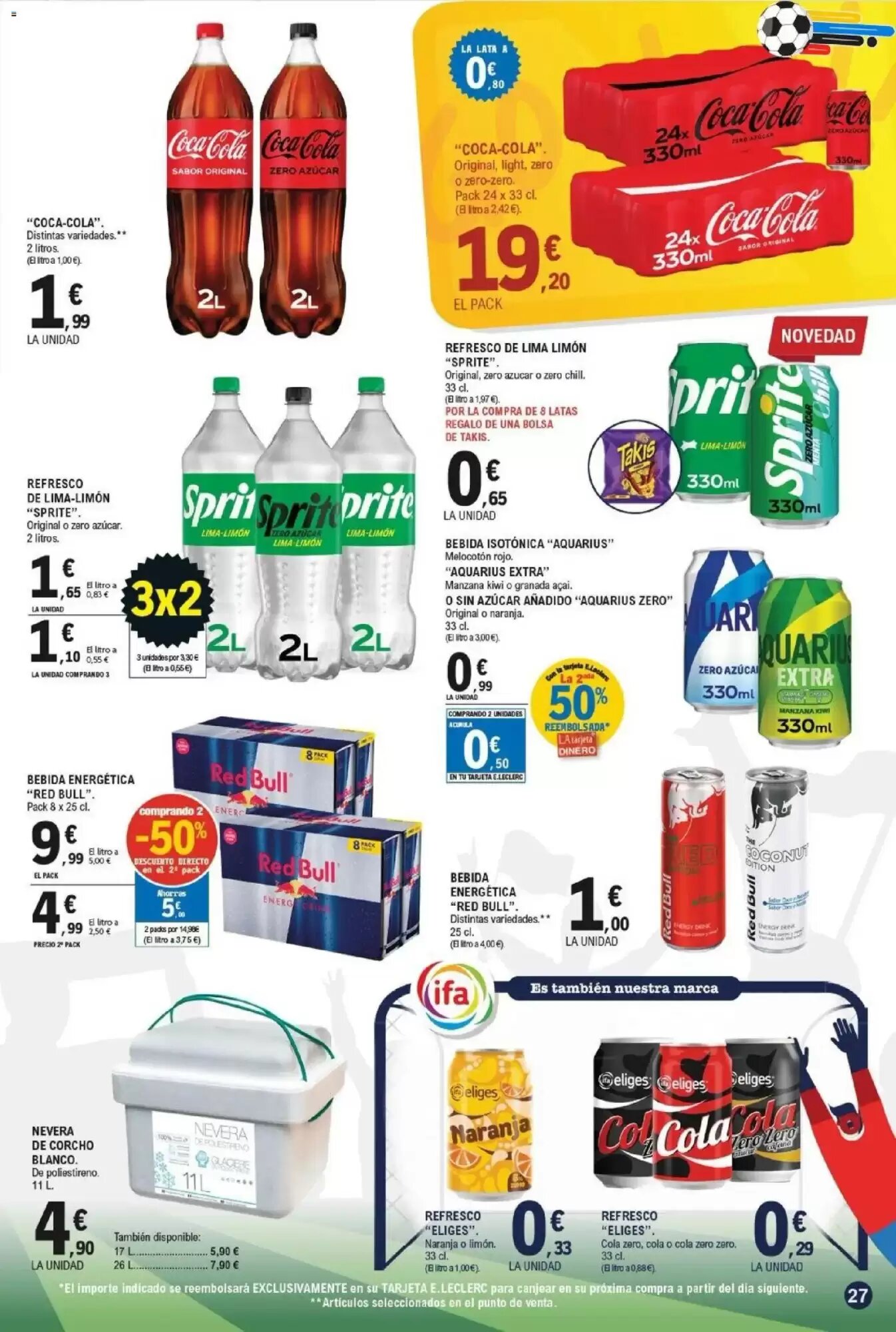 Folleto promocional de E.Leclerc válido desde el 03/06/2026 - Página 27.