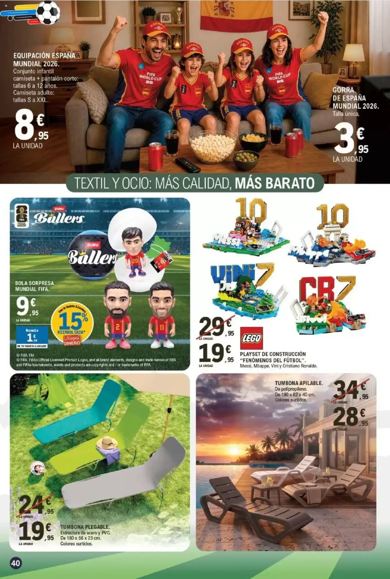 Folleto promocional de E.Leclerc válido desde el 03/06/2026 - Página 40.