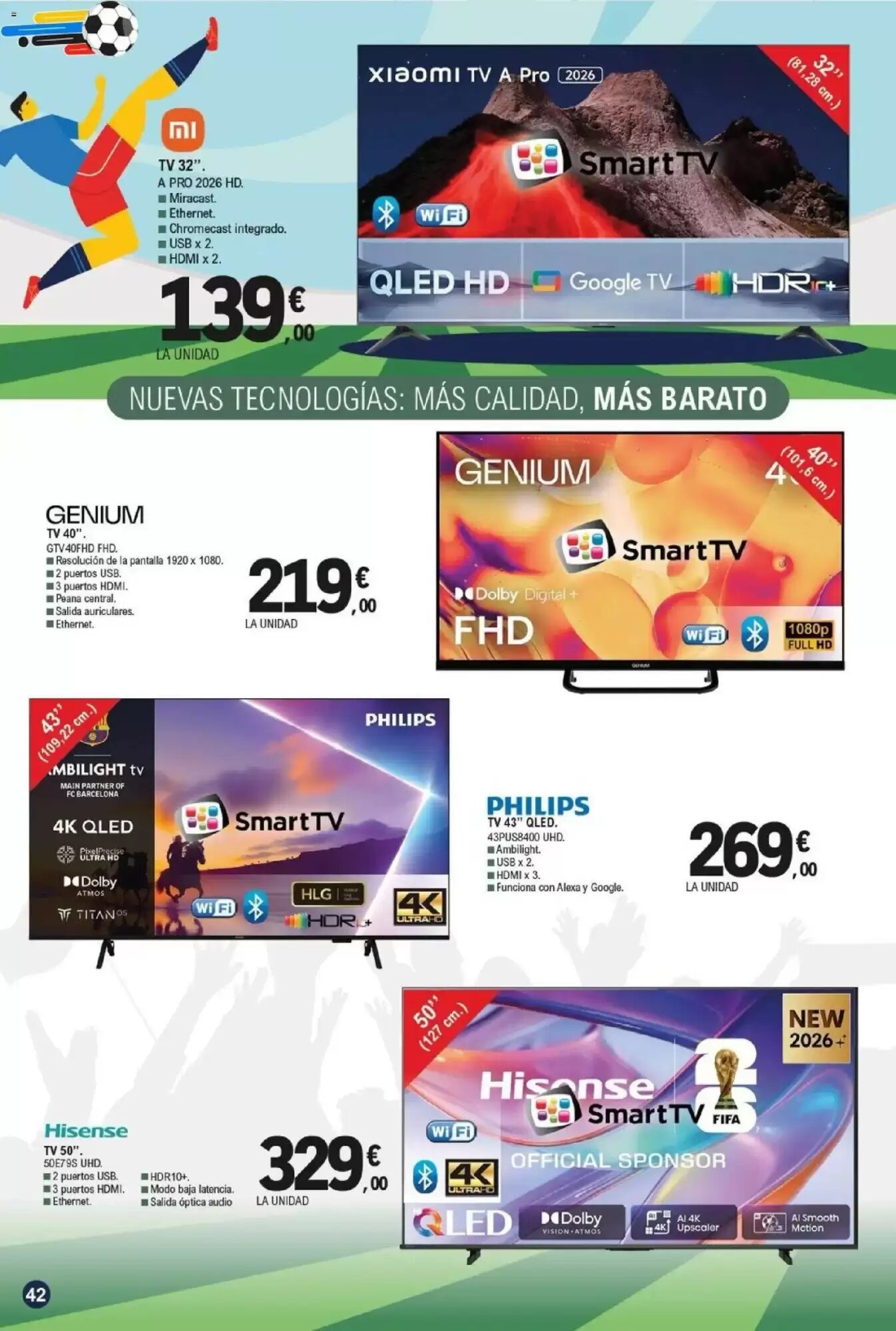 Folleto promocional de E.Leclerc válido desde el 03/06/2026 - Página 42.