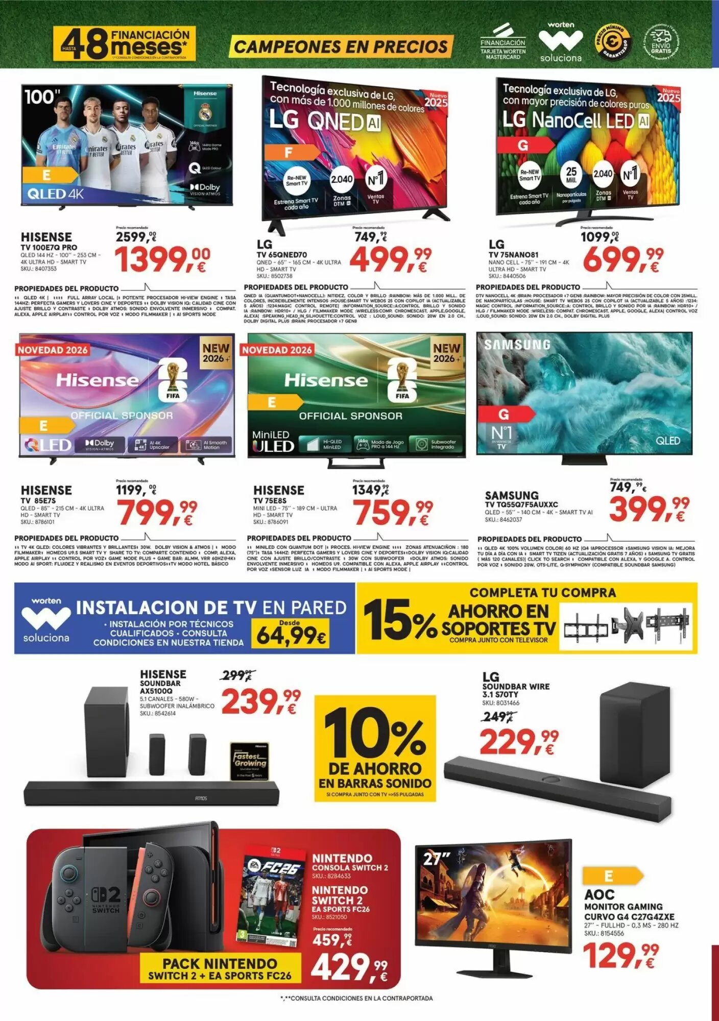 Folleto promocional de Worten válido desde el 03/06/2026 - Página 2.