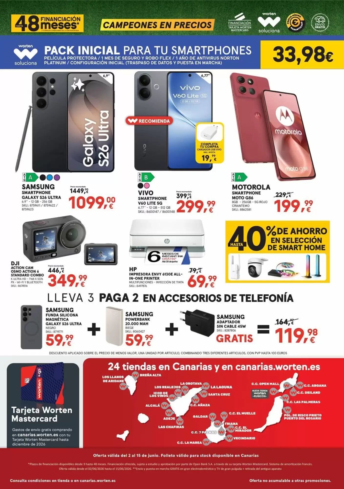Folleto promocional de Worten válido desde el 03/06/2026 - Página 4.