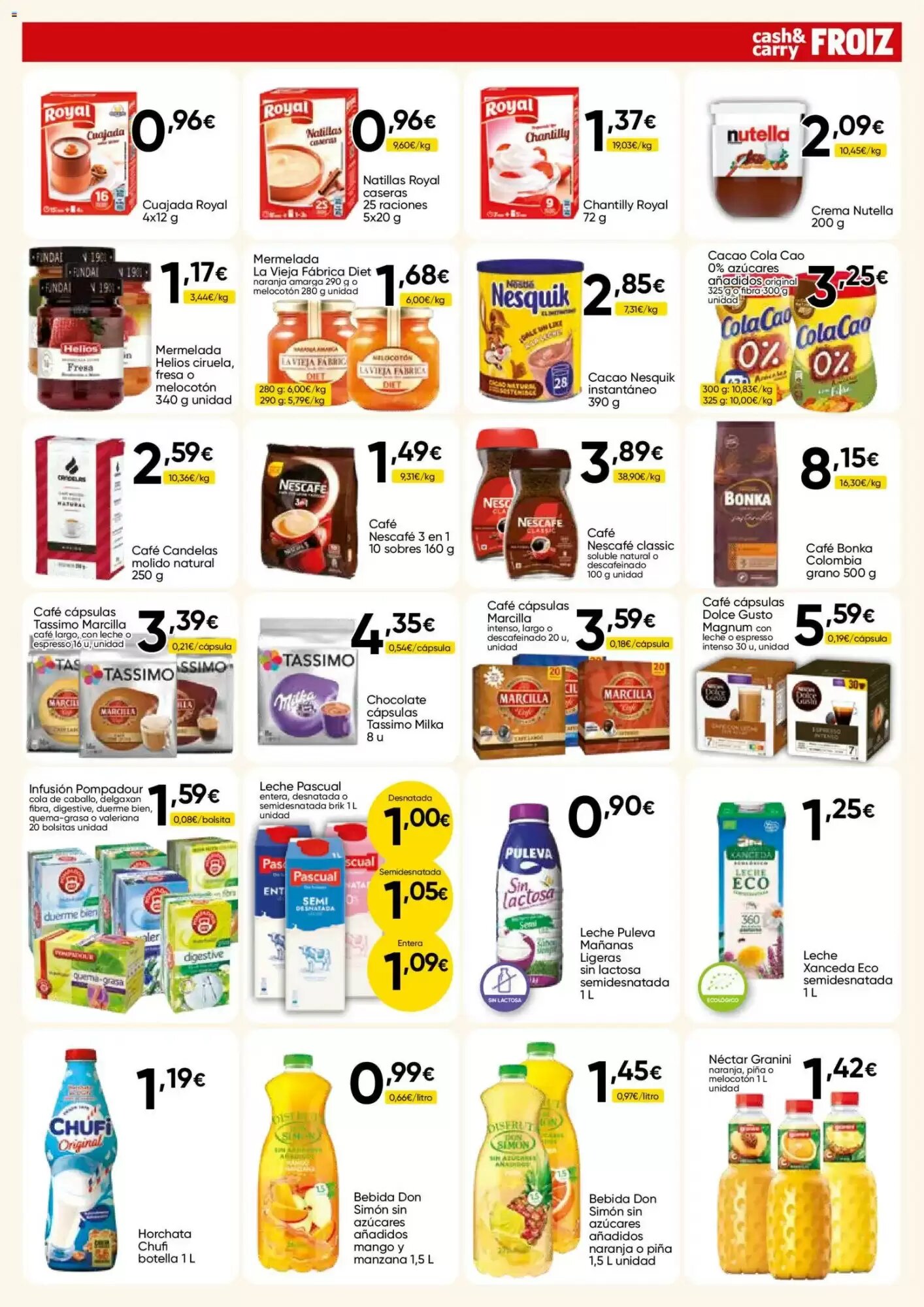Folleto promocional de FROIZ válido desde el 03/06/2026 - Página 5.