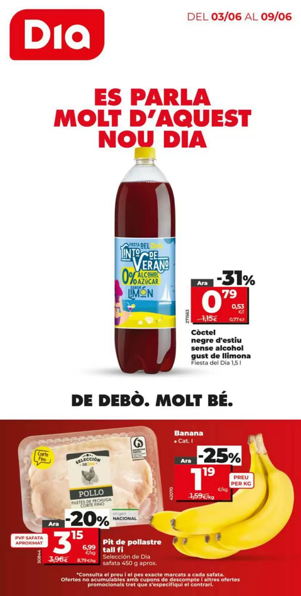 Folleto promocional de Dia válido desde el 03/06/2026 - Página 1.