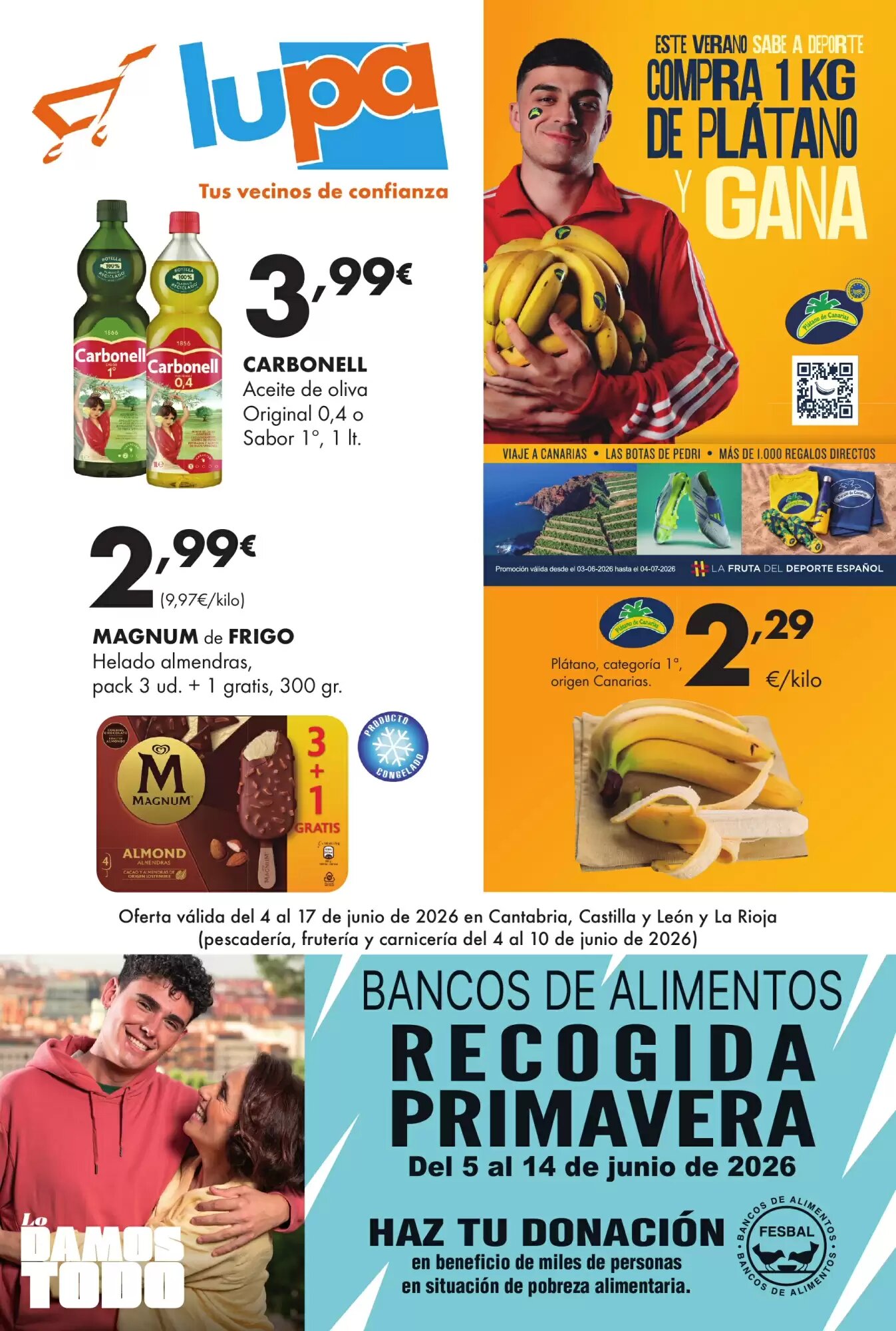 Folleto promocional de Lupa válido desde el 04/06/2026 - Página 1.
