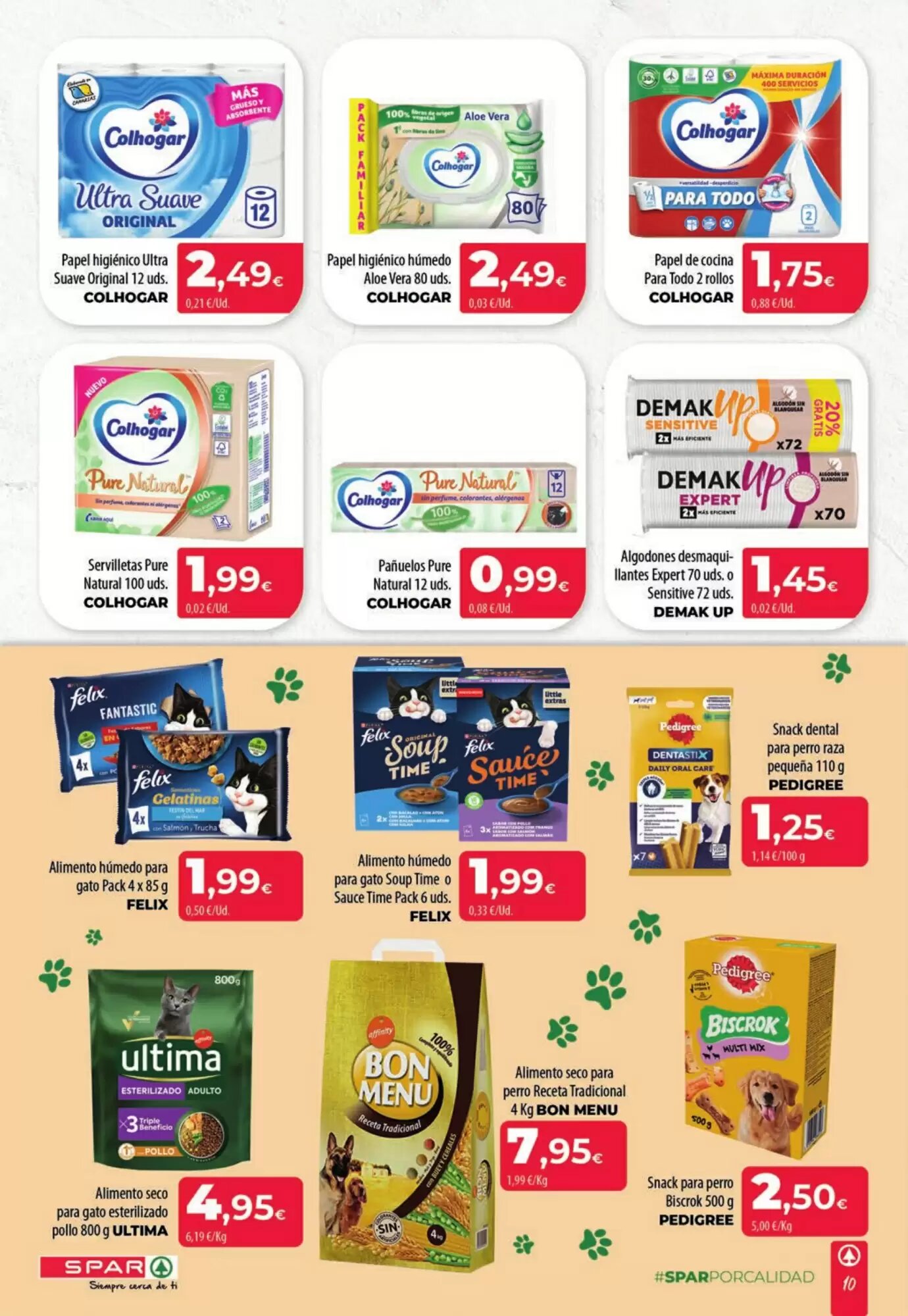 Folleto promocional de Spar Tenerife válido desde el 04/06/2026 - Página 10.