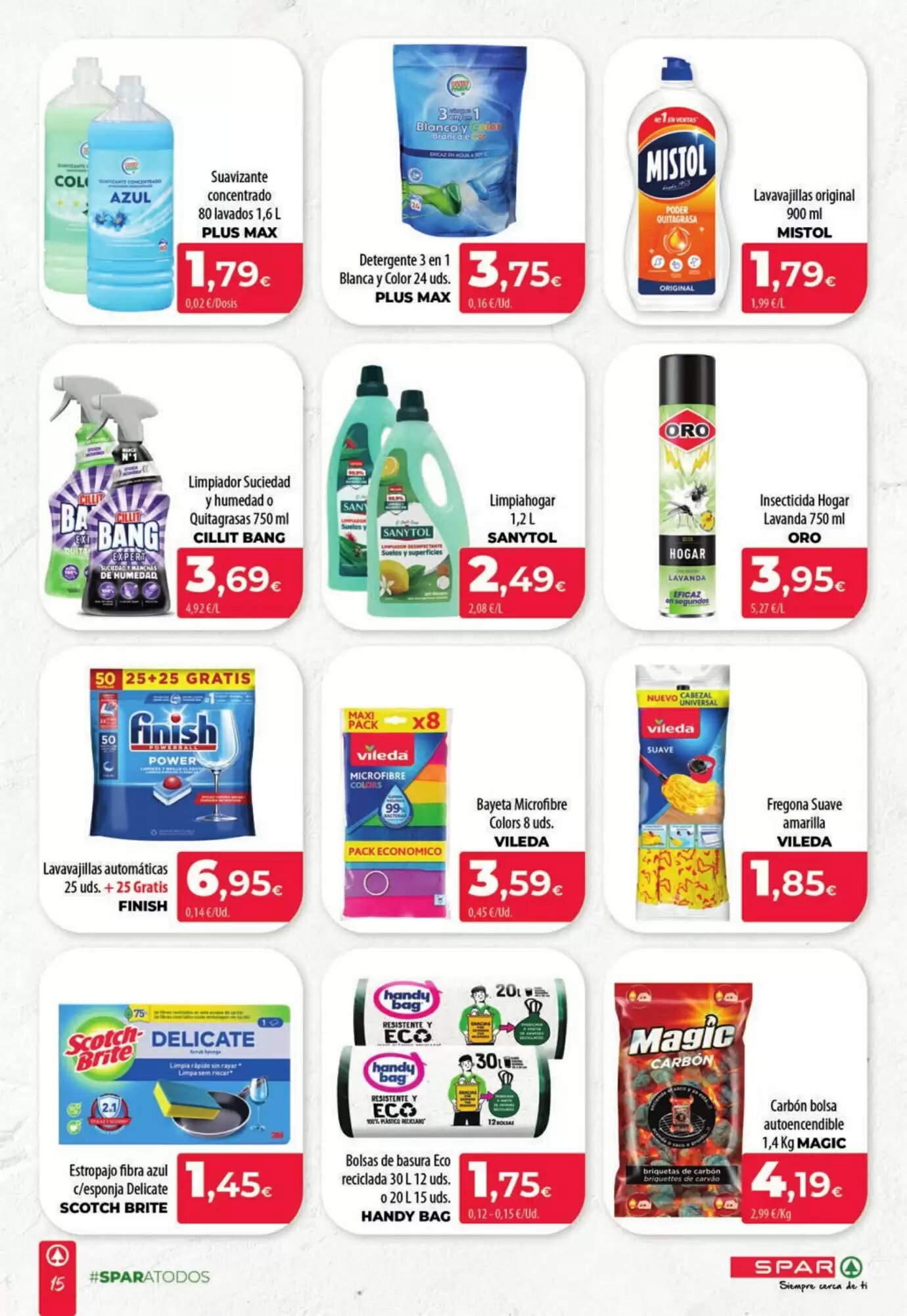 Folleto promocional de Spar Tenerife válido desde el 04/06/2026 - Página 15.