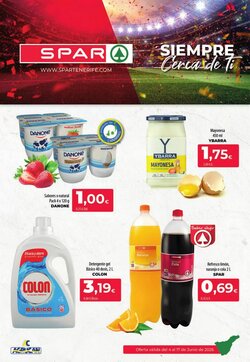 Folleto promocional de Spar Tenerife válido desde el 04/06/2026
