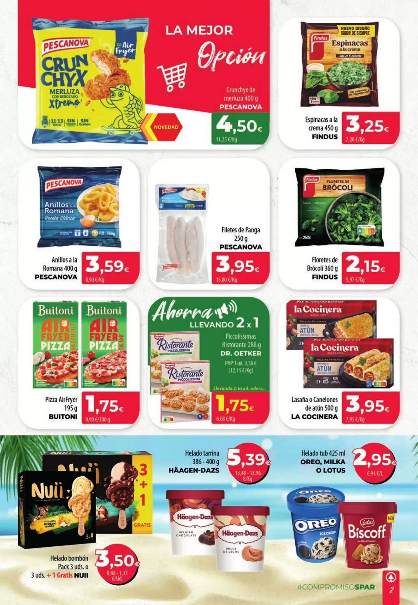 Folleto promocional de Spar Tenerife válido desde el 04/06/2026 - Página 2.