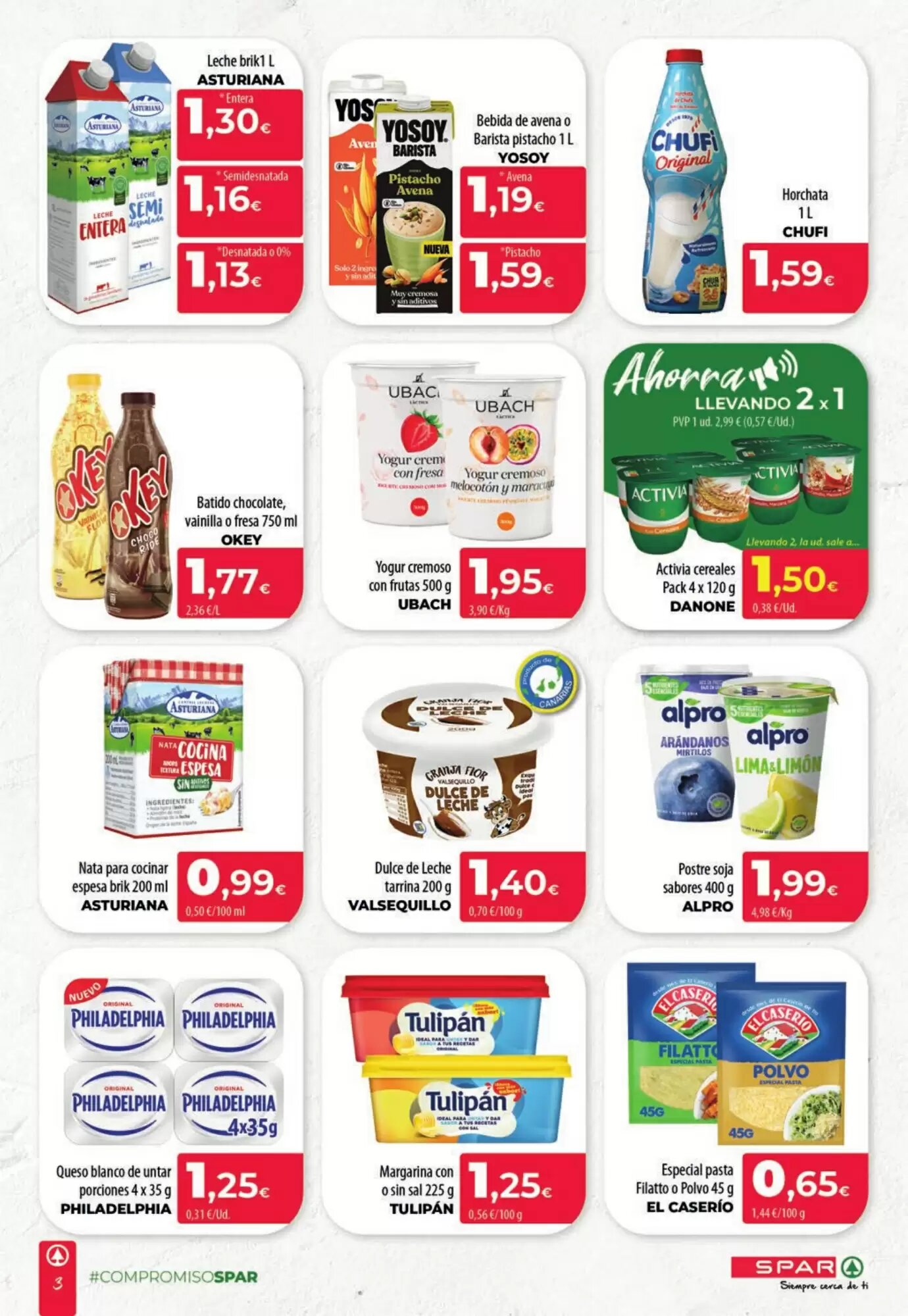 Folleto promocional de Spar Tenerife válido desde el 04/06/2026 - Página 3.