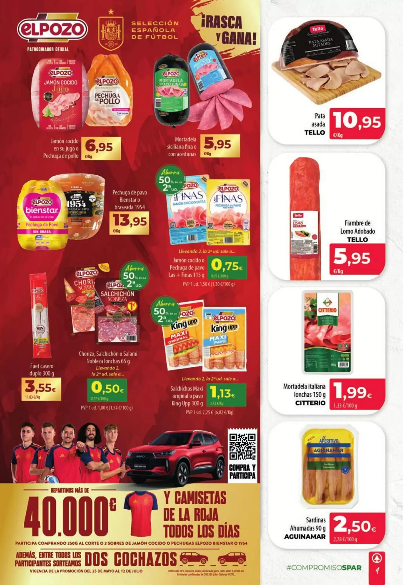 Folleto promocional de Spar Tenerife válido desde el 04/06/2026 - Página 4.
