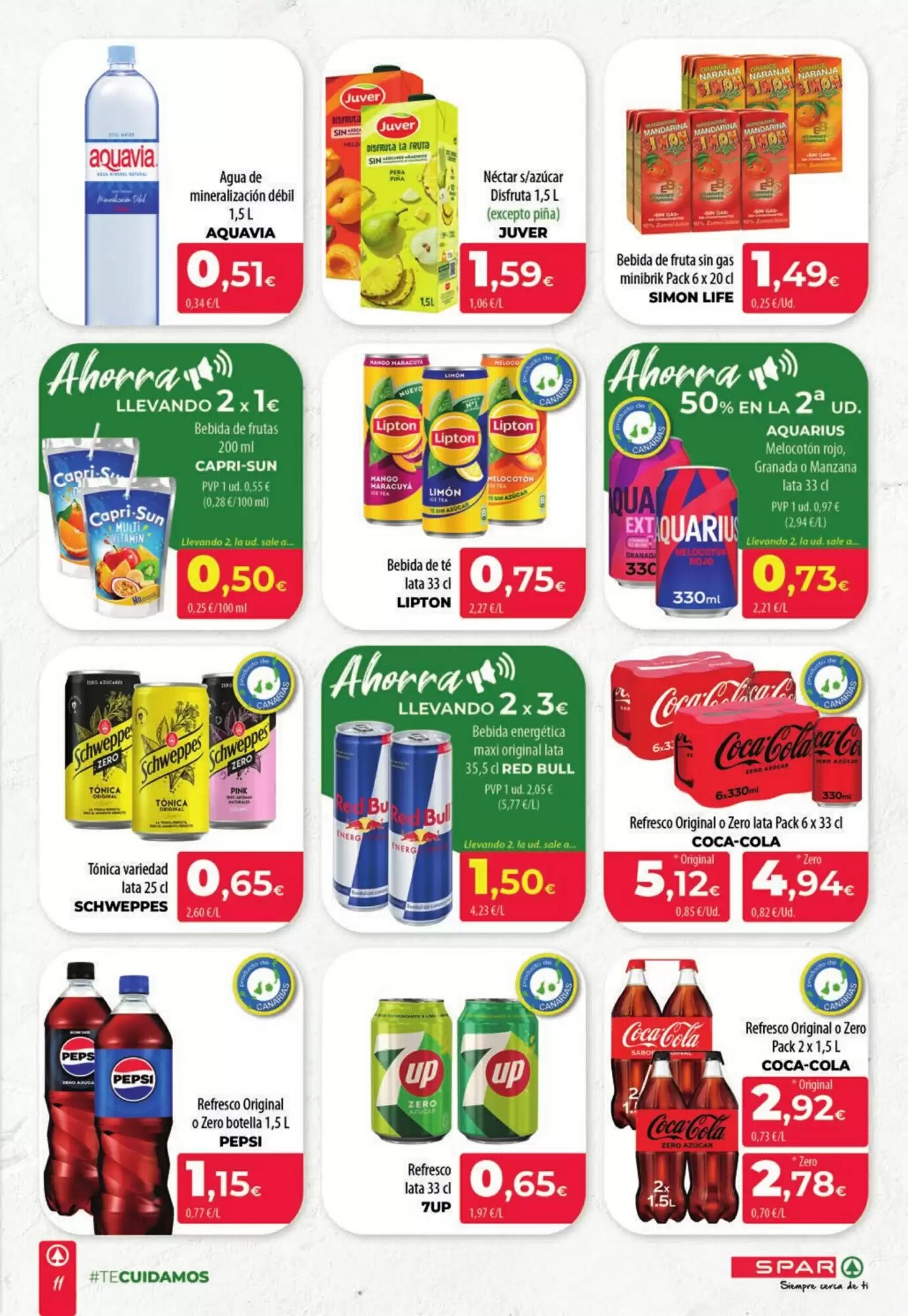 Folleto promocional de Spar válido desde el 04/06/2026 - Página 11.