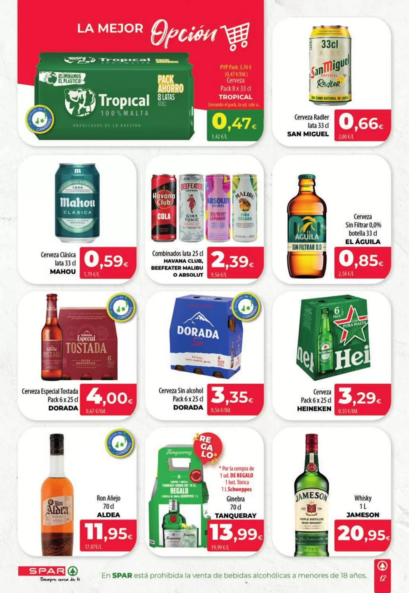Folleto promocional de Spar válido desde el 04/06/2026 - Página 12.