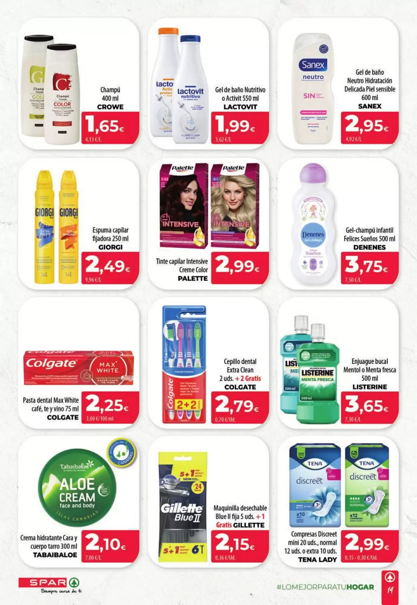 Folleto promocional de Spar válido desde el 04/06/2026 - Página 14.