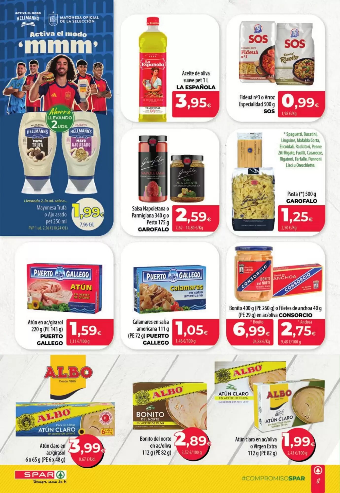 Folleto promocional de Spar válido desde el 04/06/2026 - Página 8.