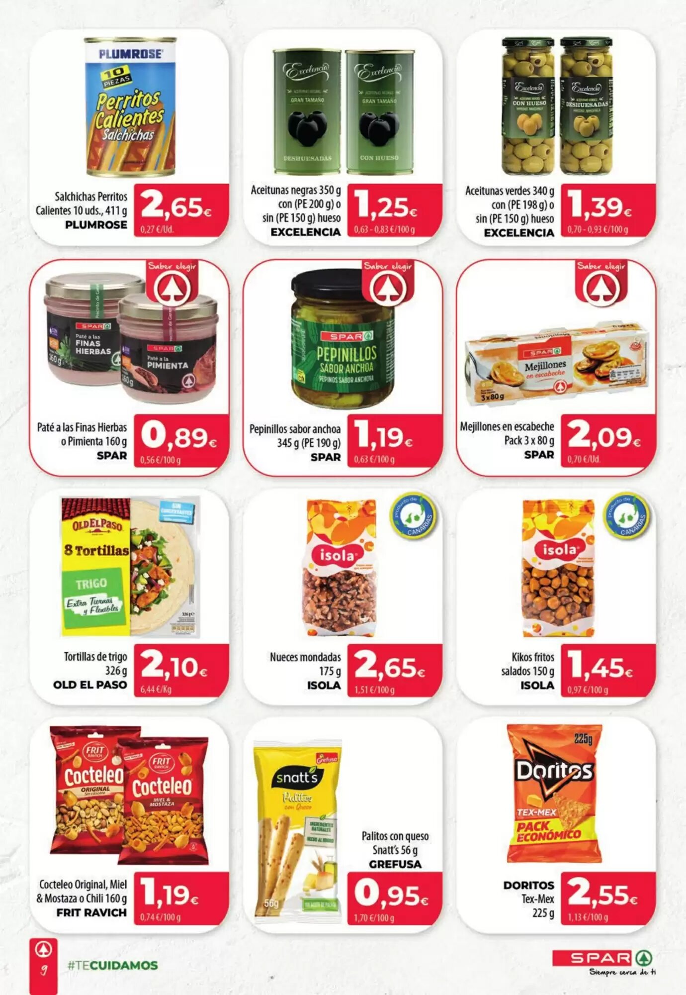 Folleto promocional de Spar válido desde el 04/06/2026 - Página 9.