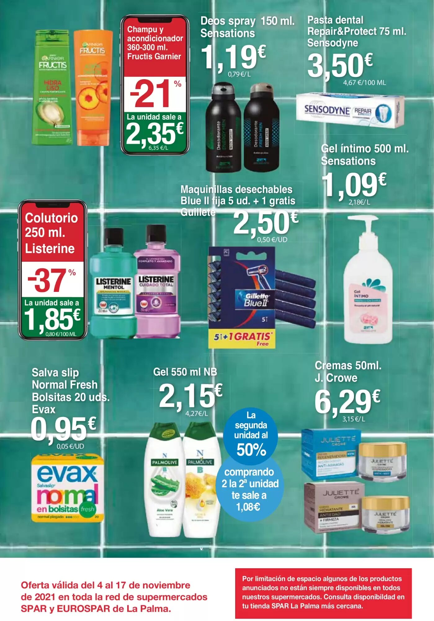 Folleto promocional de Spar La Palma válido desde el 04/06/2026 - Página 16.