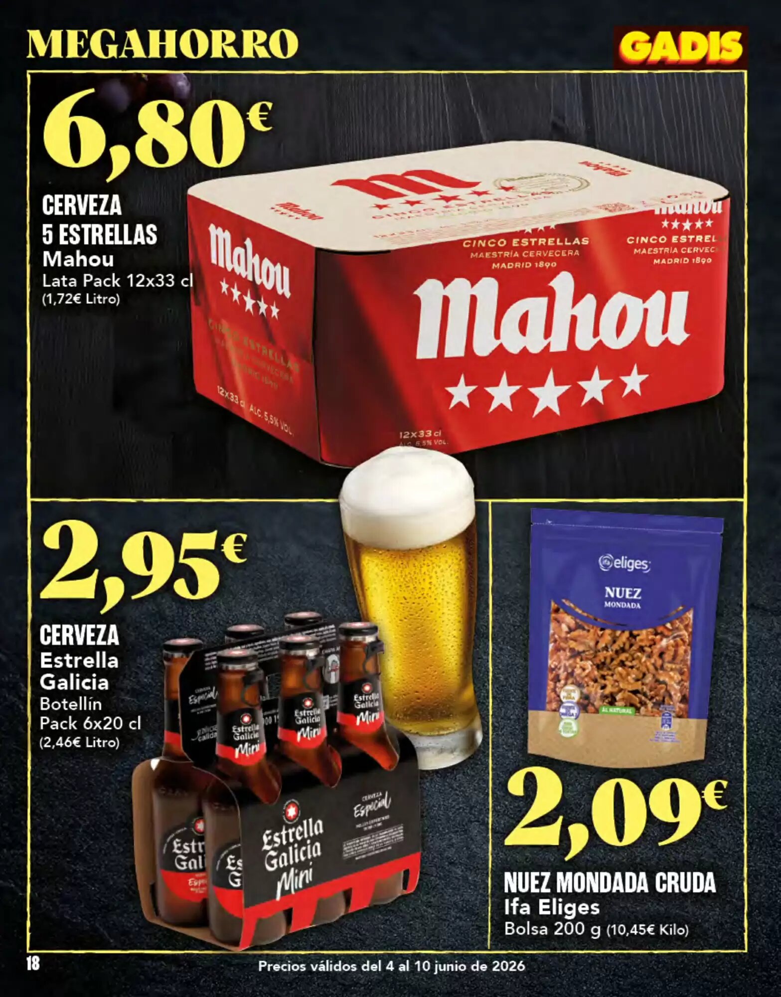 Folleto promocional de Gadis válido desde el 04/06/2026 - Página 18.