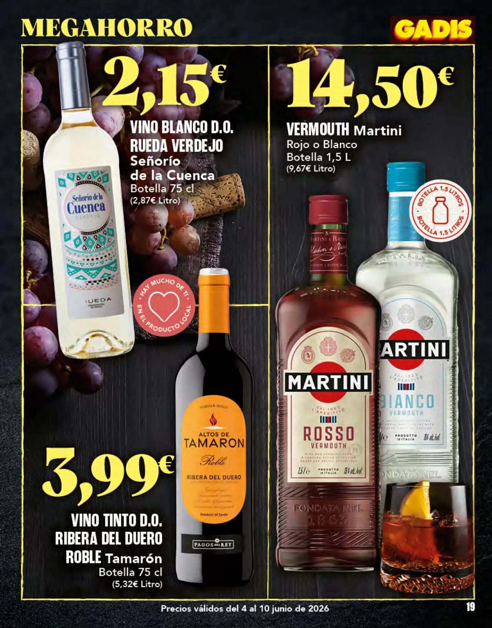 Folleto promocional de Gadis válido desde el 04/06/2026 - Página 19.