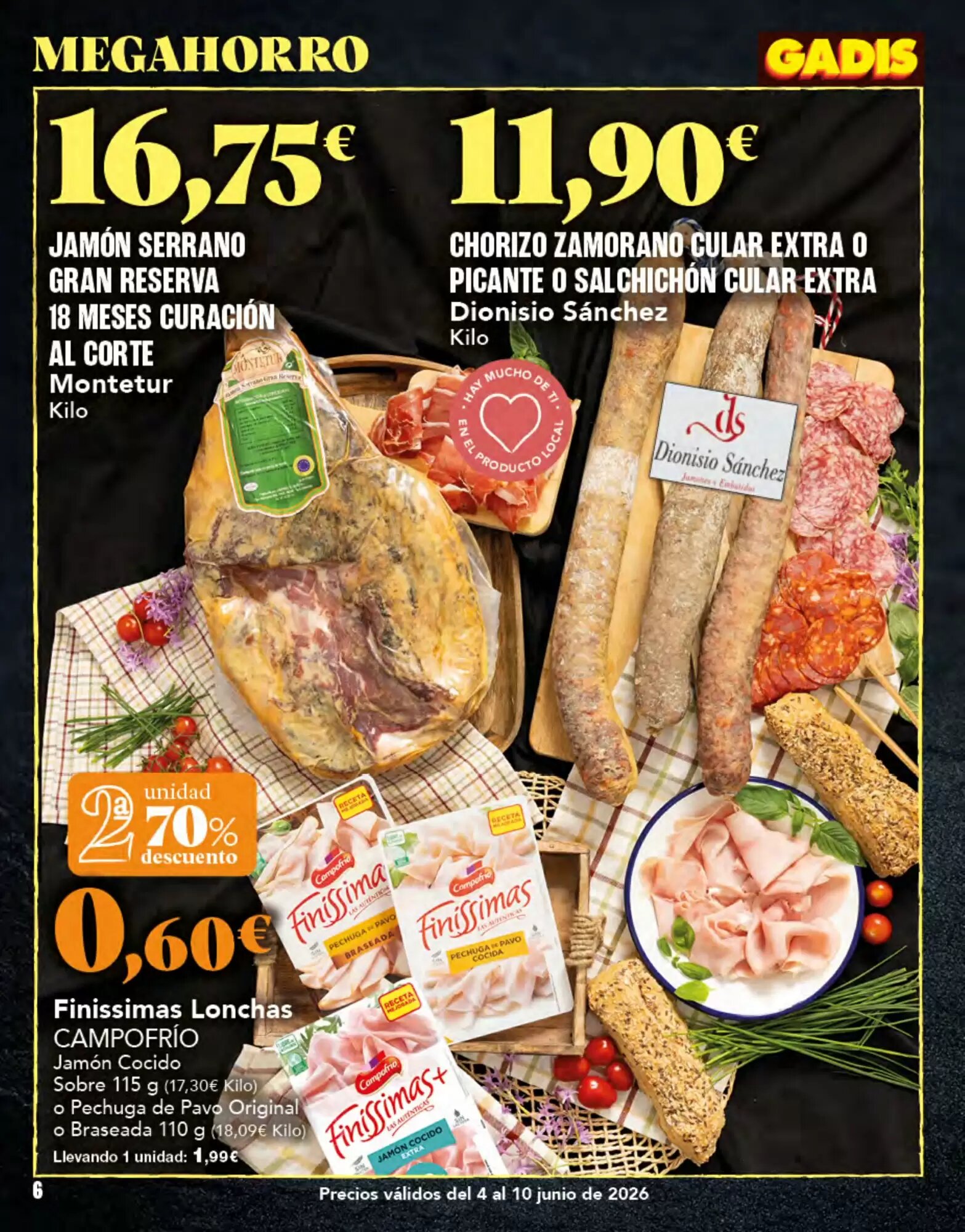 Folleto promocional de Gadis válido desde el 04/06/2026 - Página 6.
