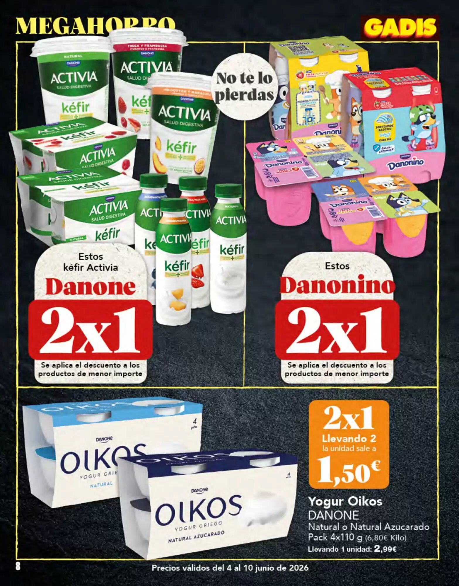 Folleto promocional de Gadis válido desde el 04/06/2026 - Página 8.