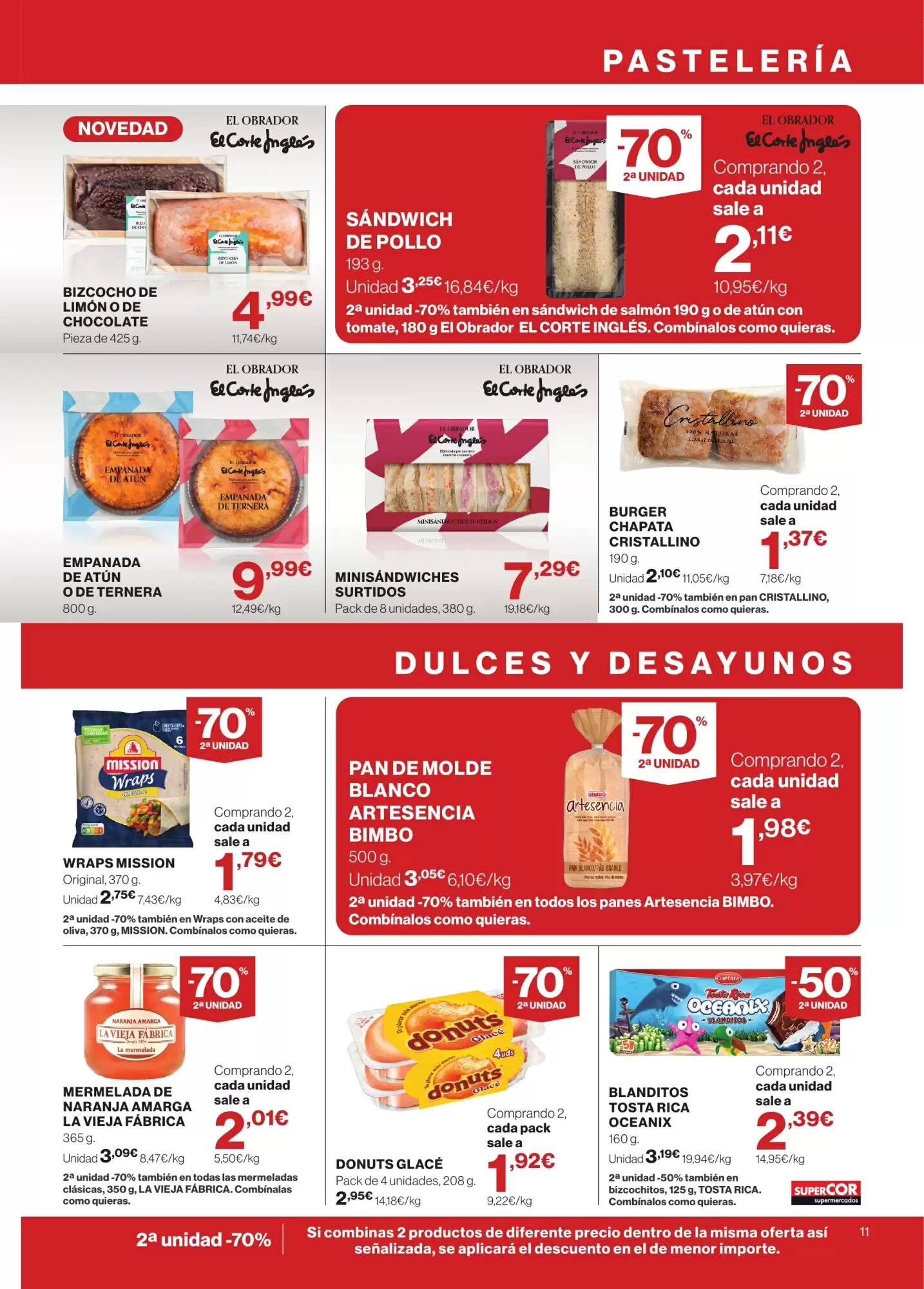 Folleto promocional de Supercor válido desde el 04/06/2026 - Página 11.