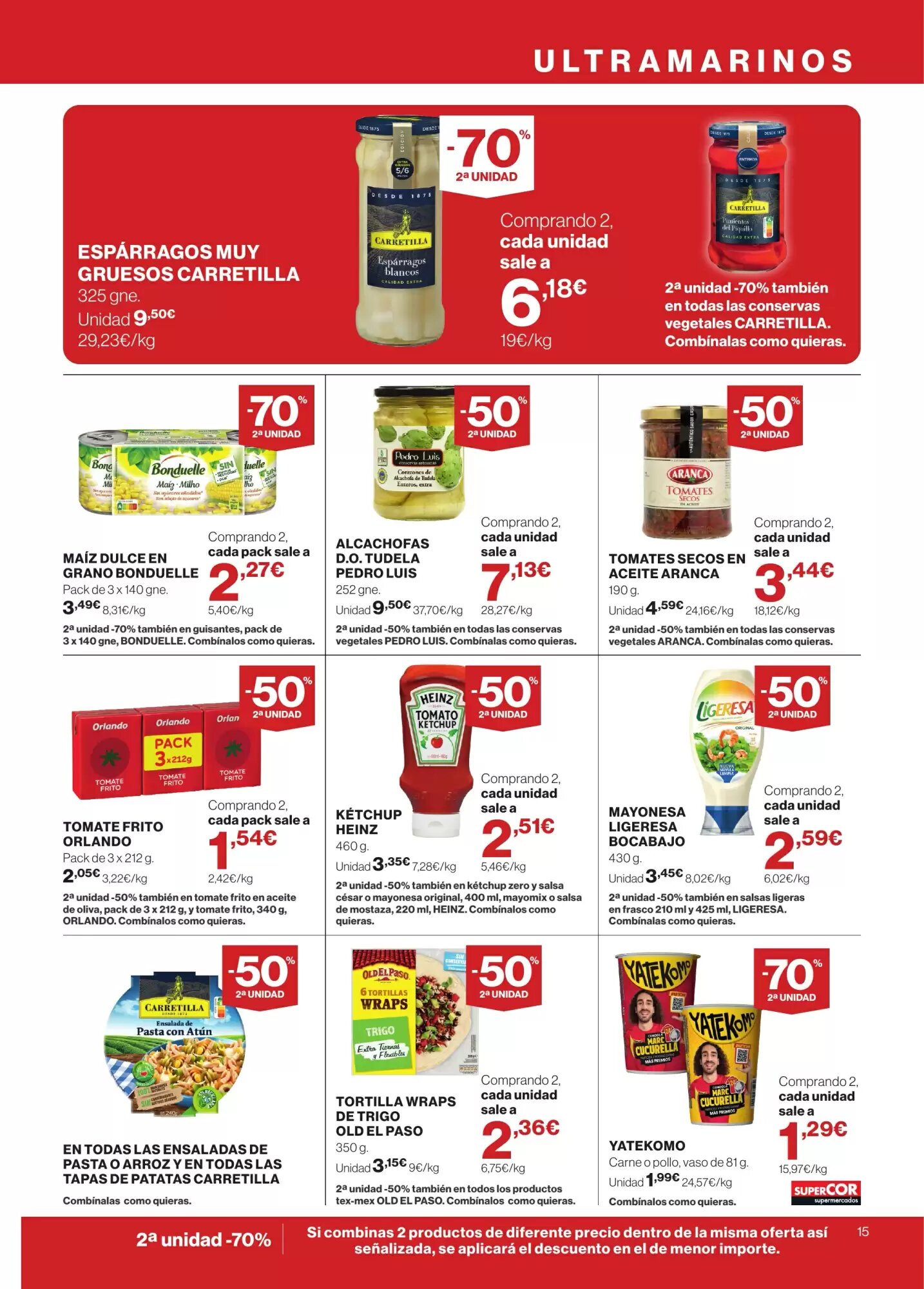 Folleto promocional de Supercor válido desde el 04/06/2026 - Página 15.