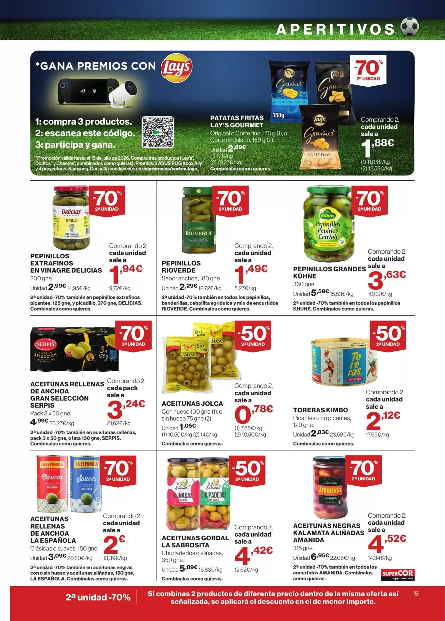 Folleto promocional de Supercor válido desde el 04/06/2026 - Página 19.