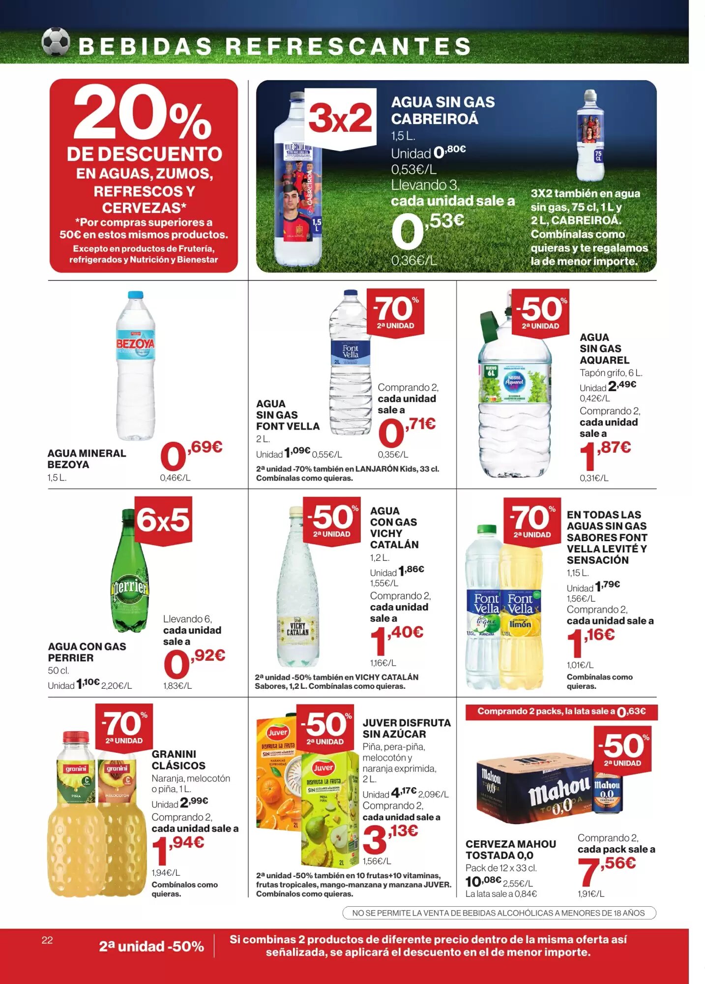 Folleto promocional de Supercor válido desde el 04/06/2026 - Página 22.