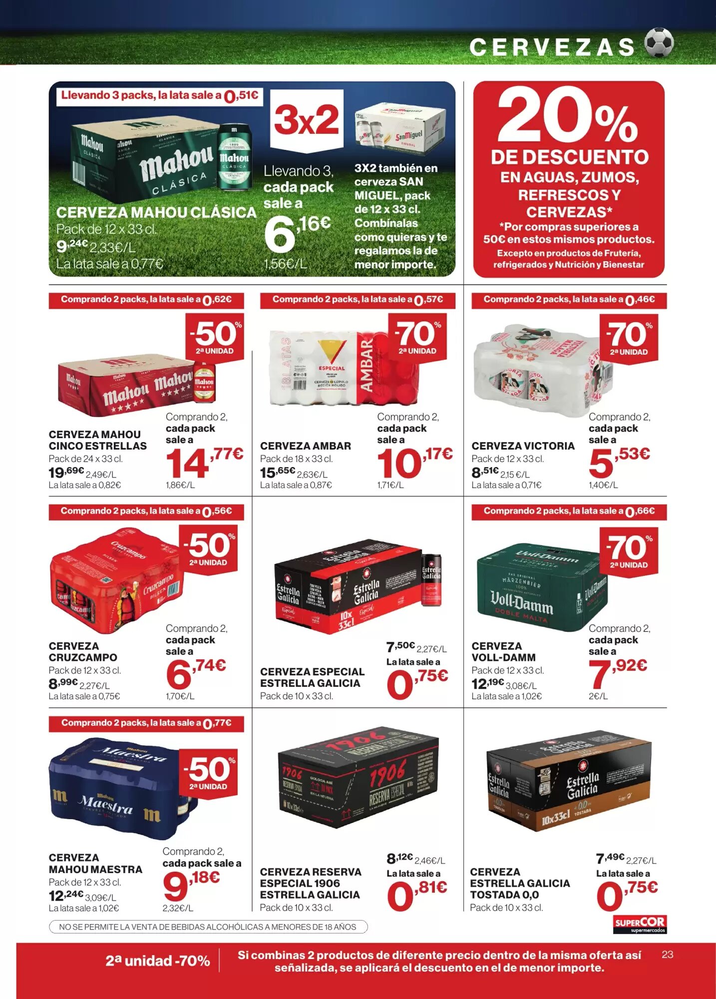 Folleto promocional de Supercor válido desde el 04/06/2026 - Página 23.