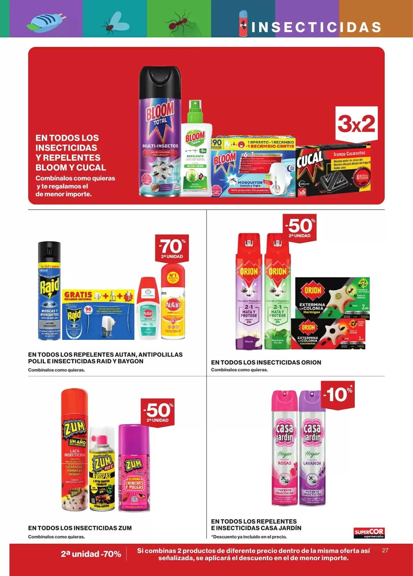 Folleto promocional de Supercor válido desde el 04/06/2026 - Página 27.