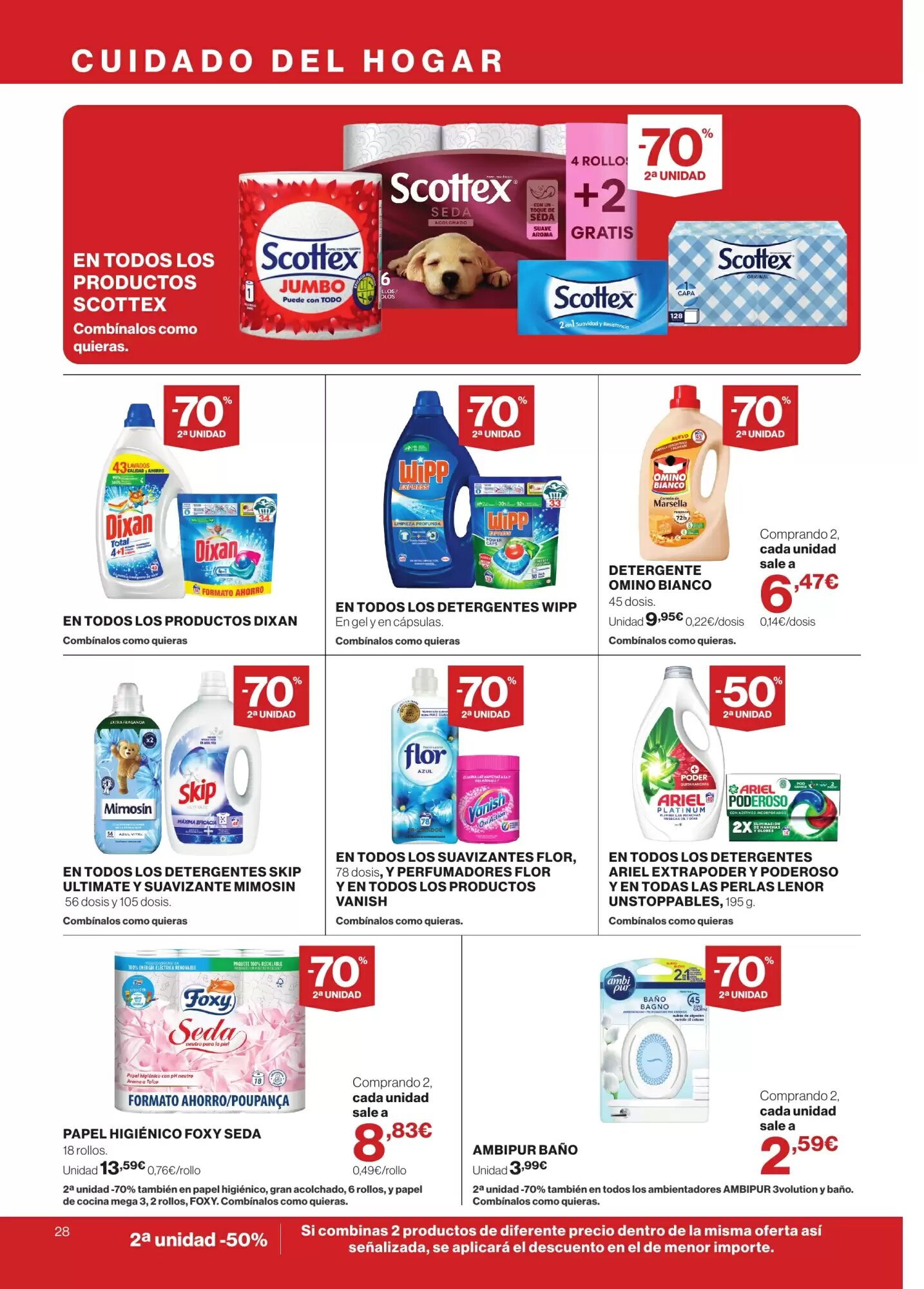 Folleto promocional de Supercor válido desde el 04/06/2026 - Página 28.