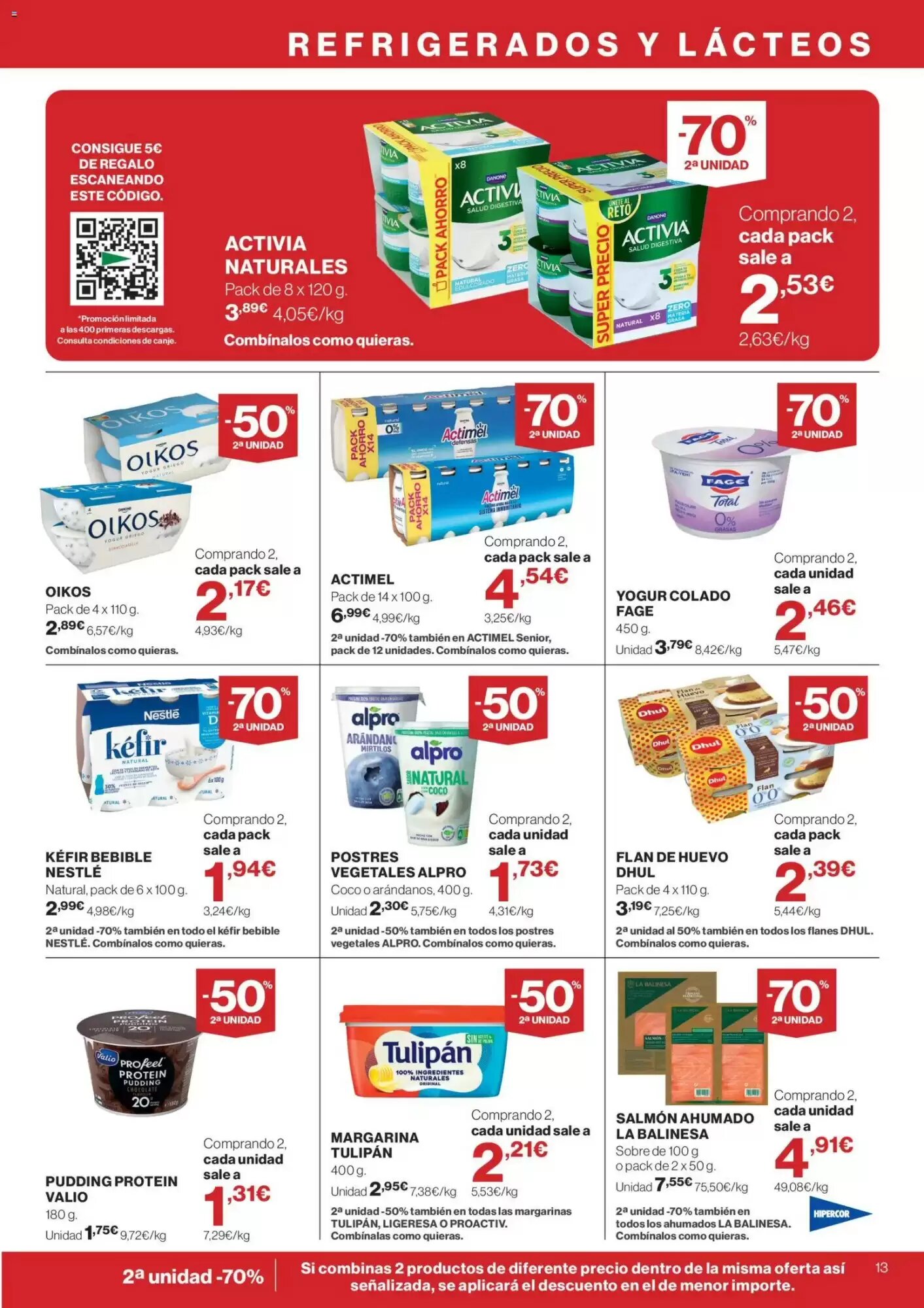 Folleto promocional de Hipercor válido desde el 04/06/2026 - Página 13.