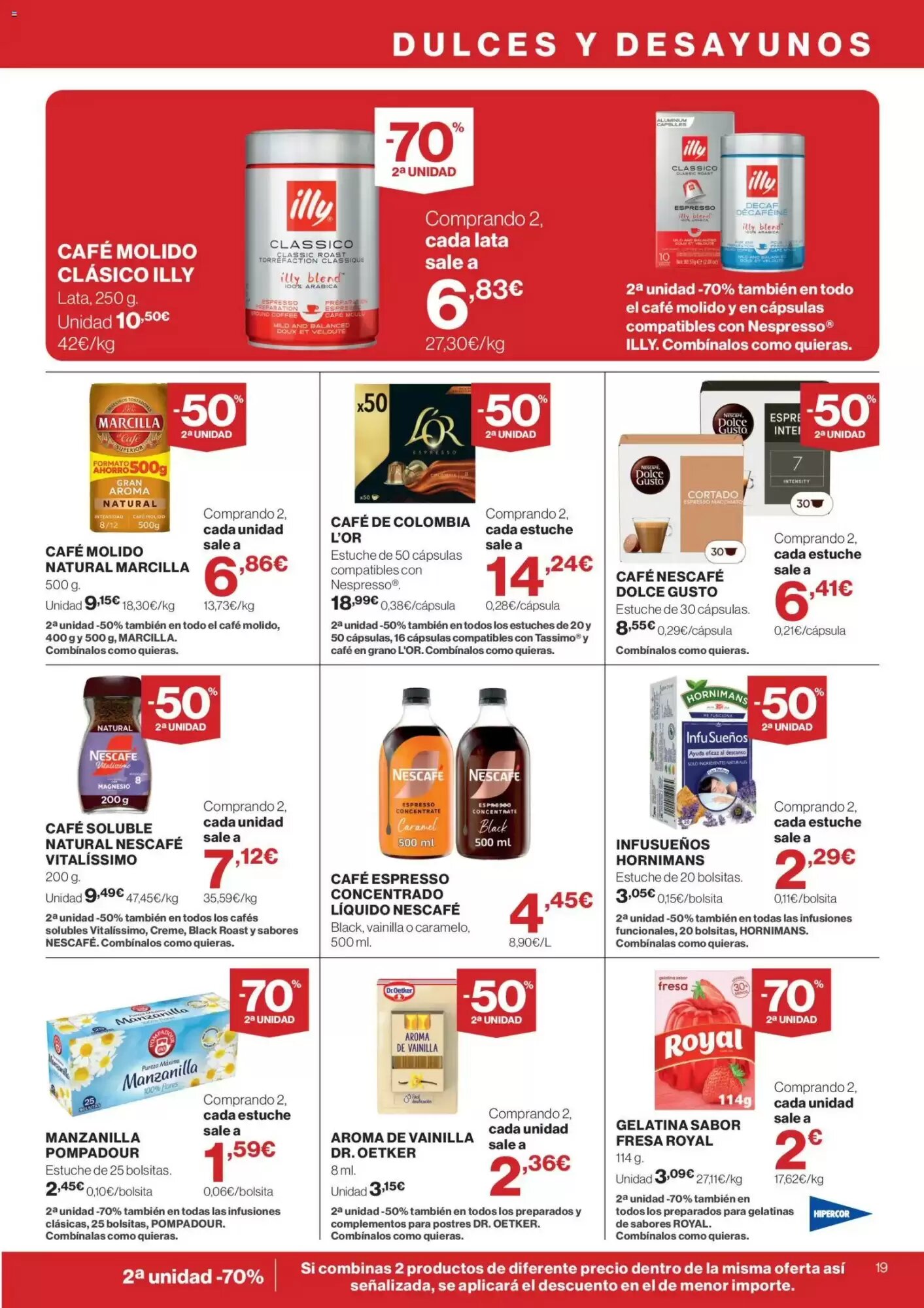 Folleto promocional de Hipercor válido desde el 04/06/2026 - Página 19.
