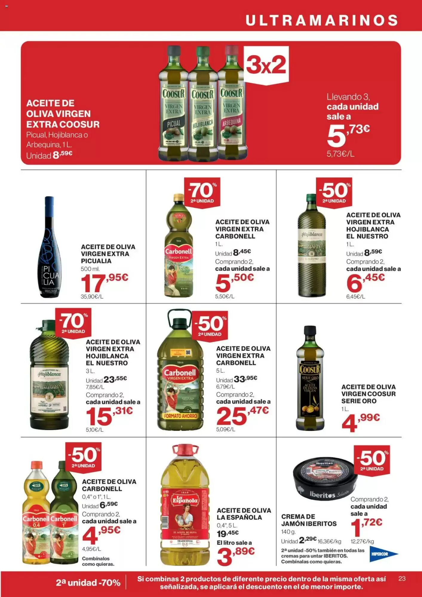 Folleto promocional de Hipercor válido desde el 04/06/2026 - Página 23.