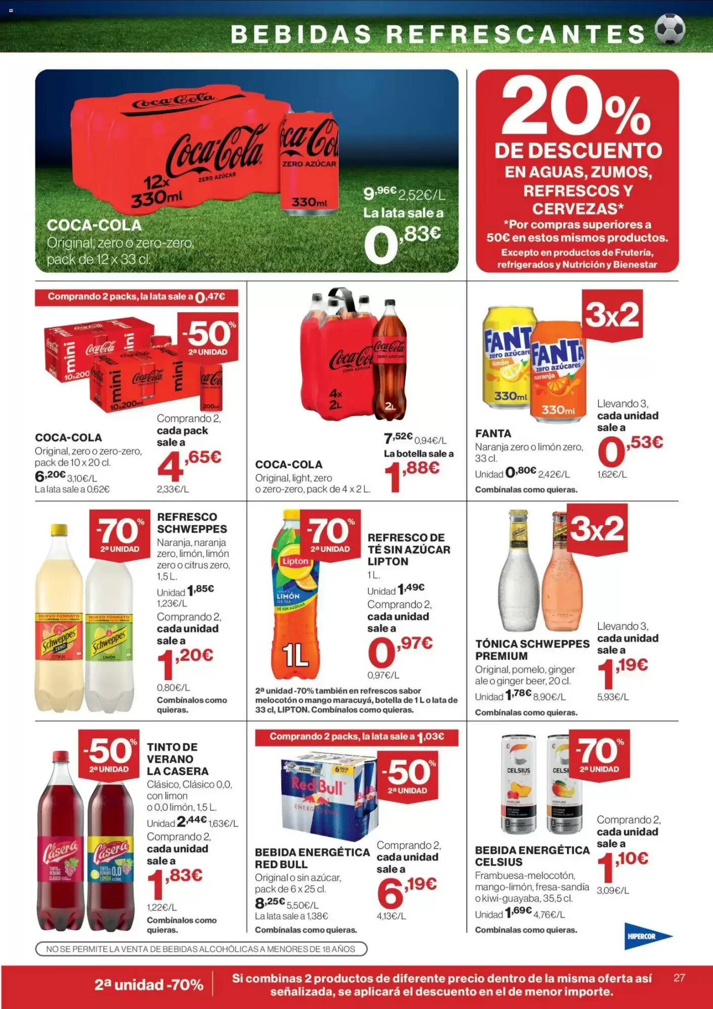 Folleto promocional de Hipercor válido desde el 04/06/2026 - Página 27.